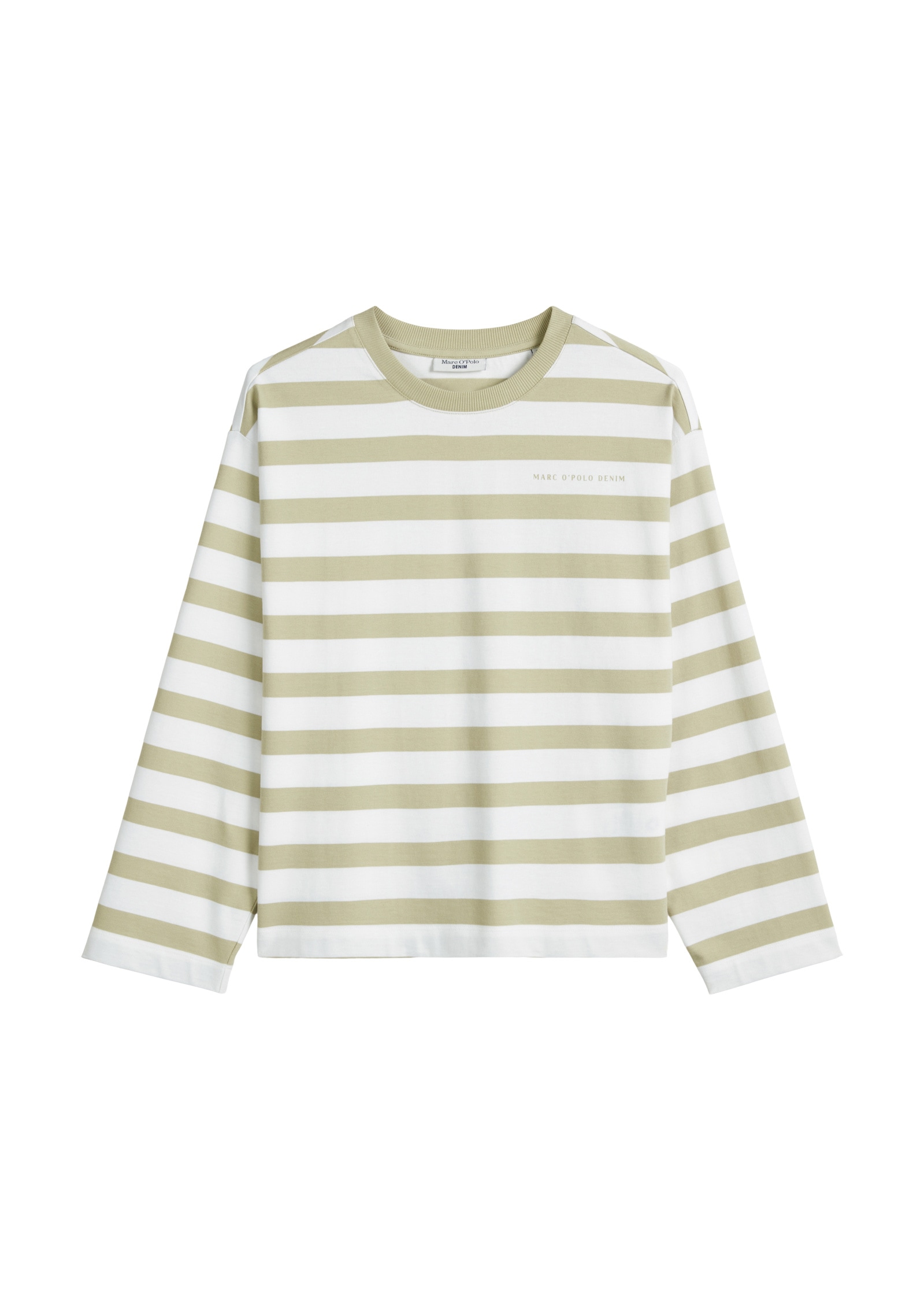 Marc O'Polo DENIM Langarmshirt »aus garngefärbtem Heavy Jersey«
