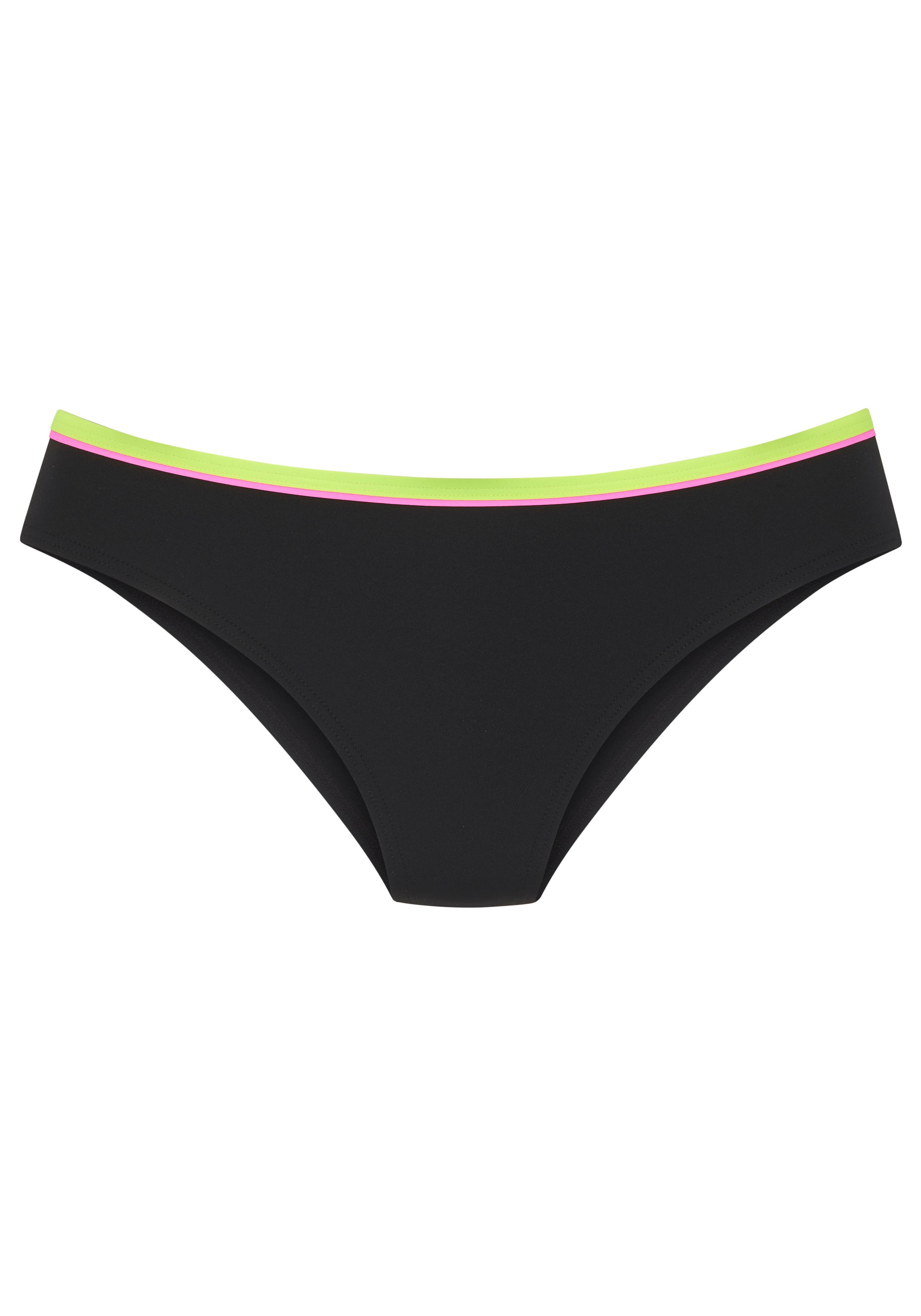 Buffalo Bikini-Hose »Pop«, Mit kontrastfarbigem Bund