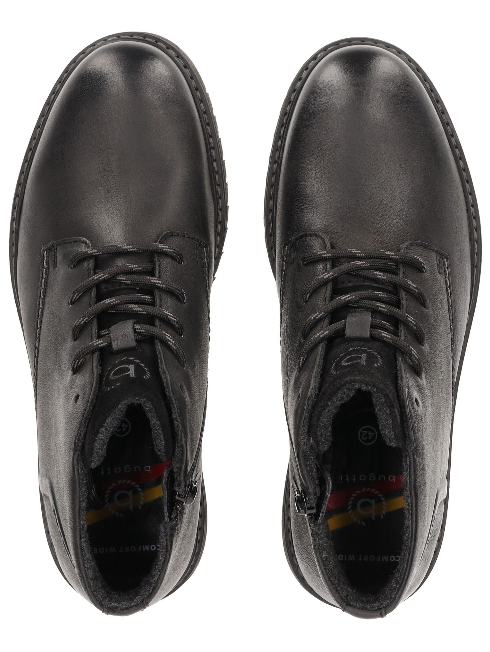bugatti Schnürstiefelette »bugatti Stiefelette Leder«