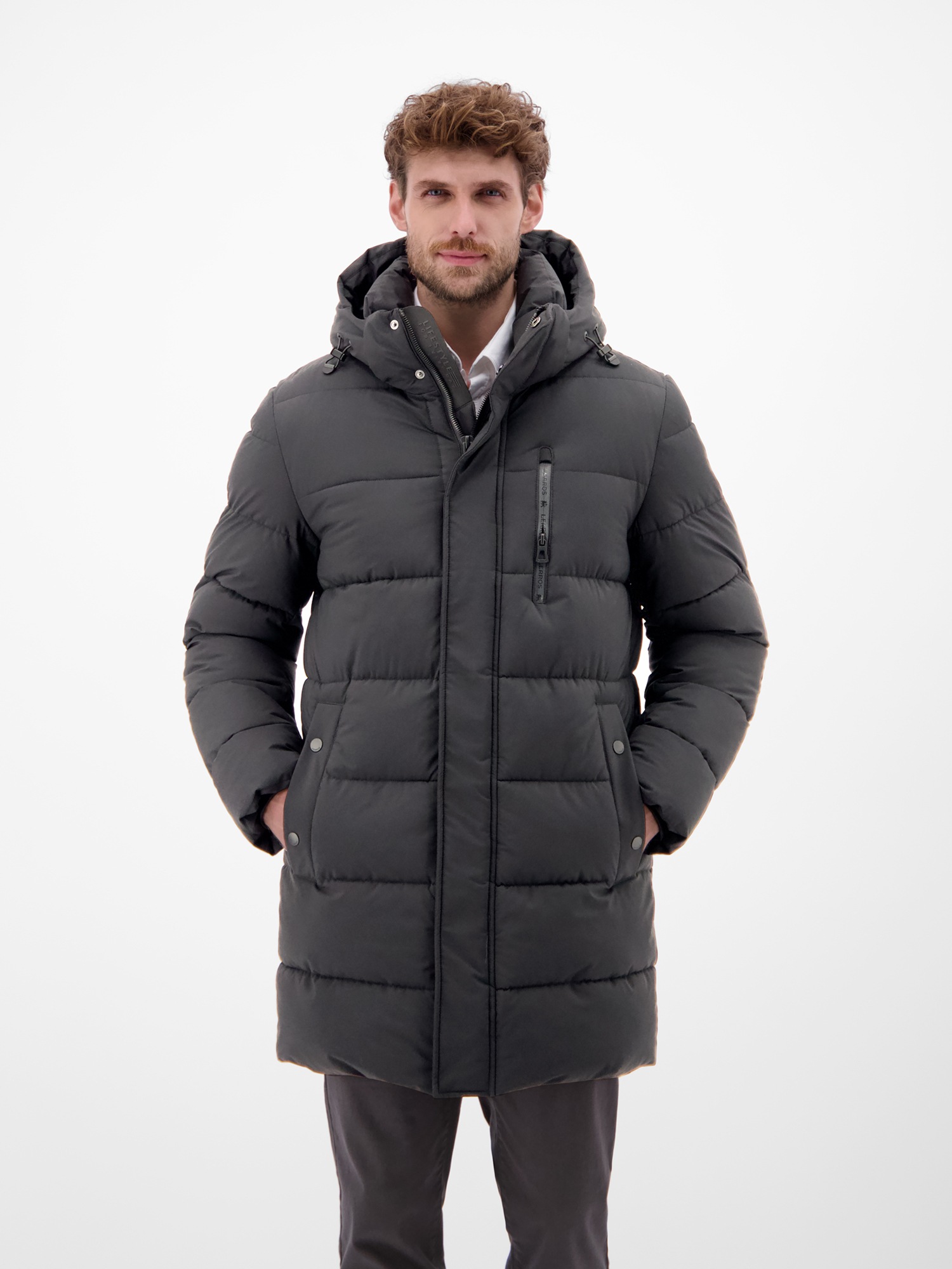 Thumbnail - LERROS Steppjacke "LERROS Warme Steppjacke für Herren" mit Kapuze Wasser- und windabweisend, atmungsaktiv
