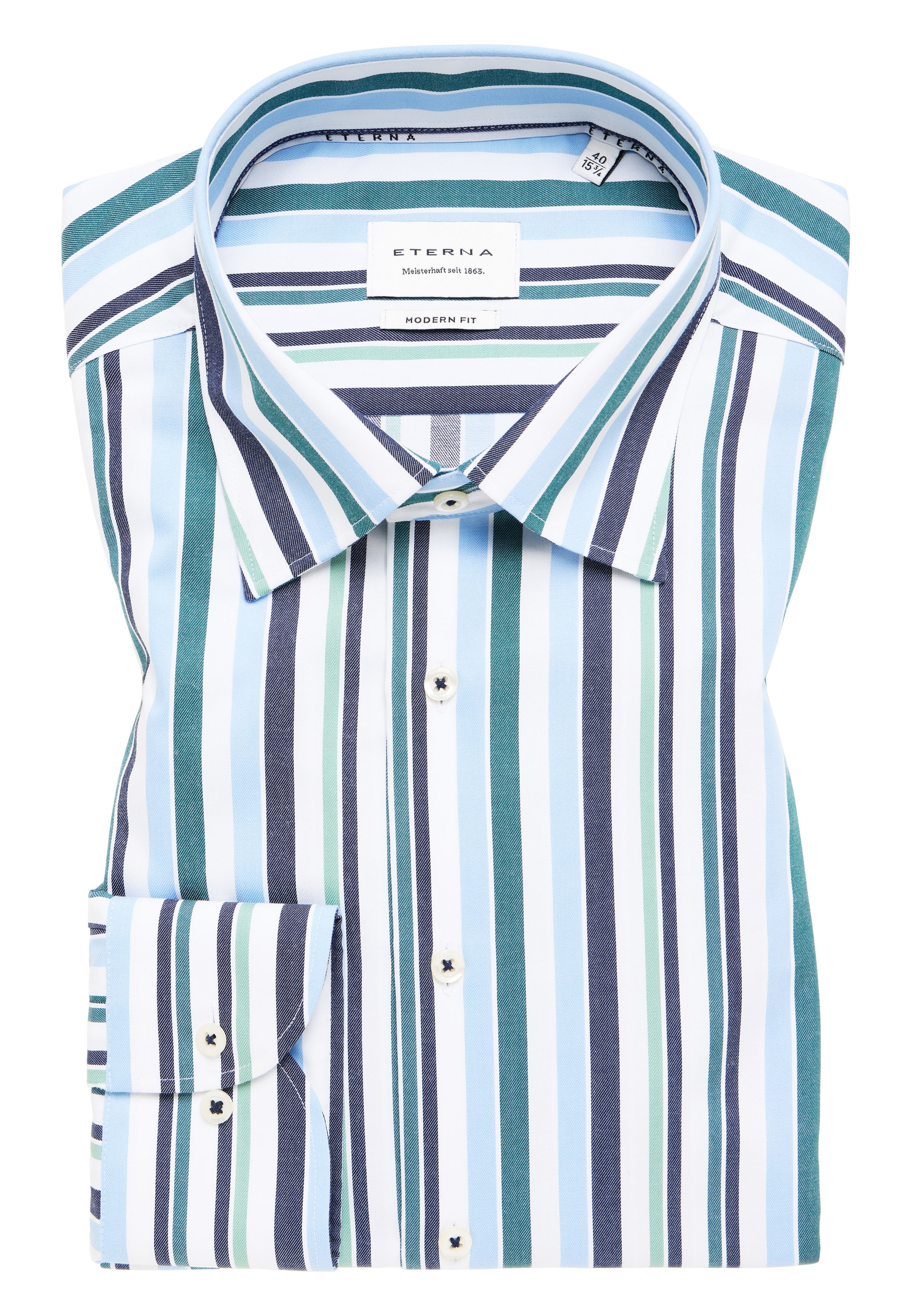 Eterna Langarmhemd »MODERN FIT« NON IRON (bügelfrei)