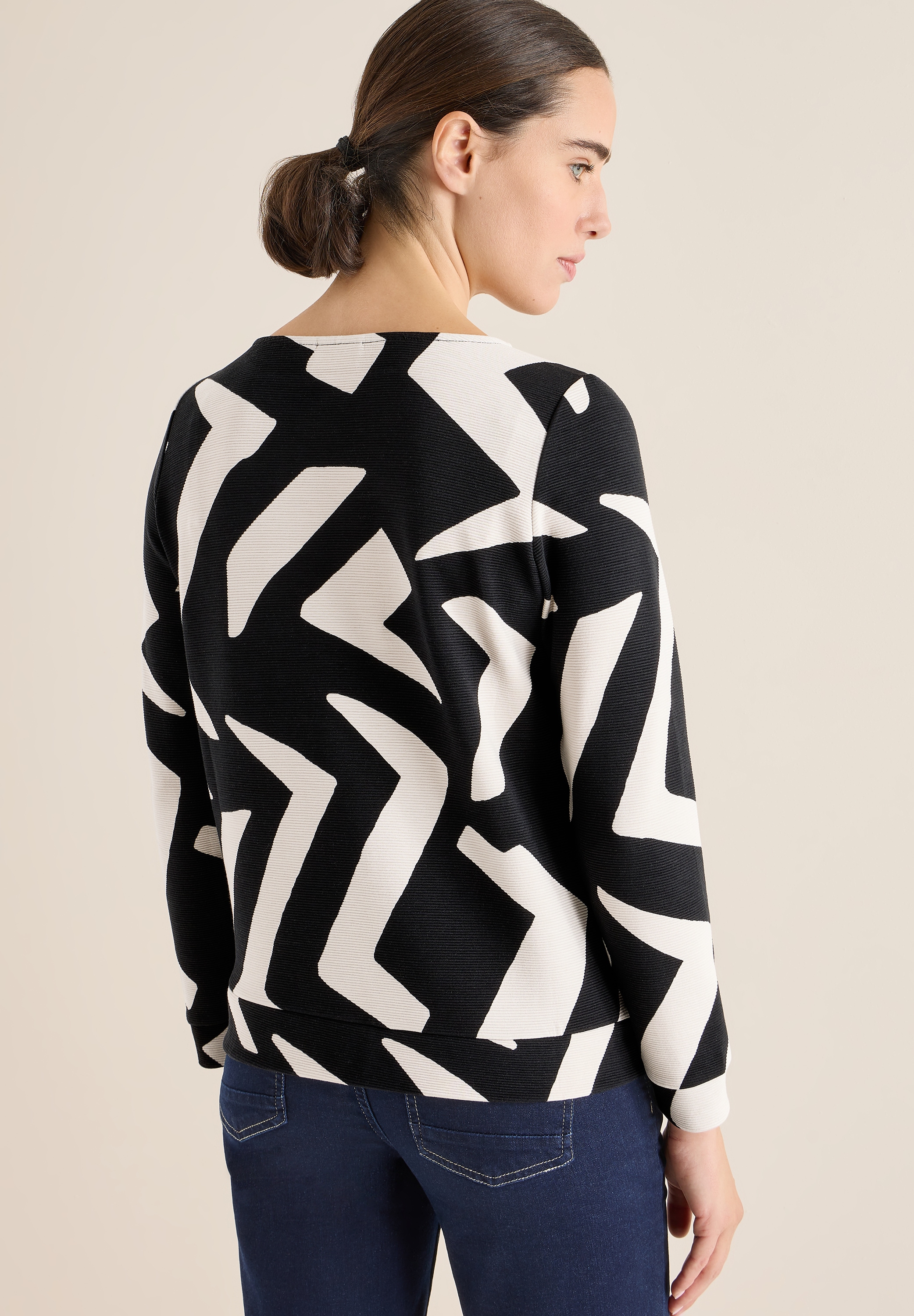 Cecil Sweatshirt , mit Muster
