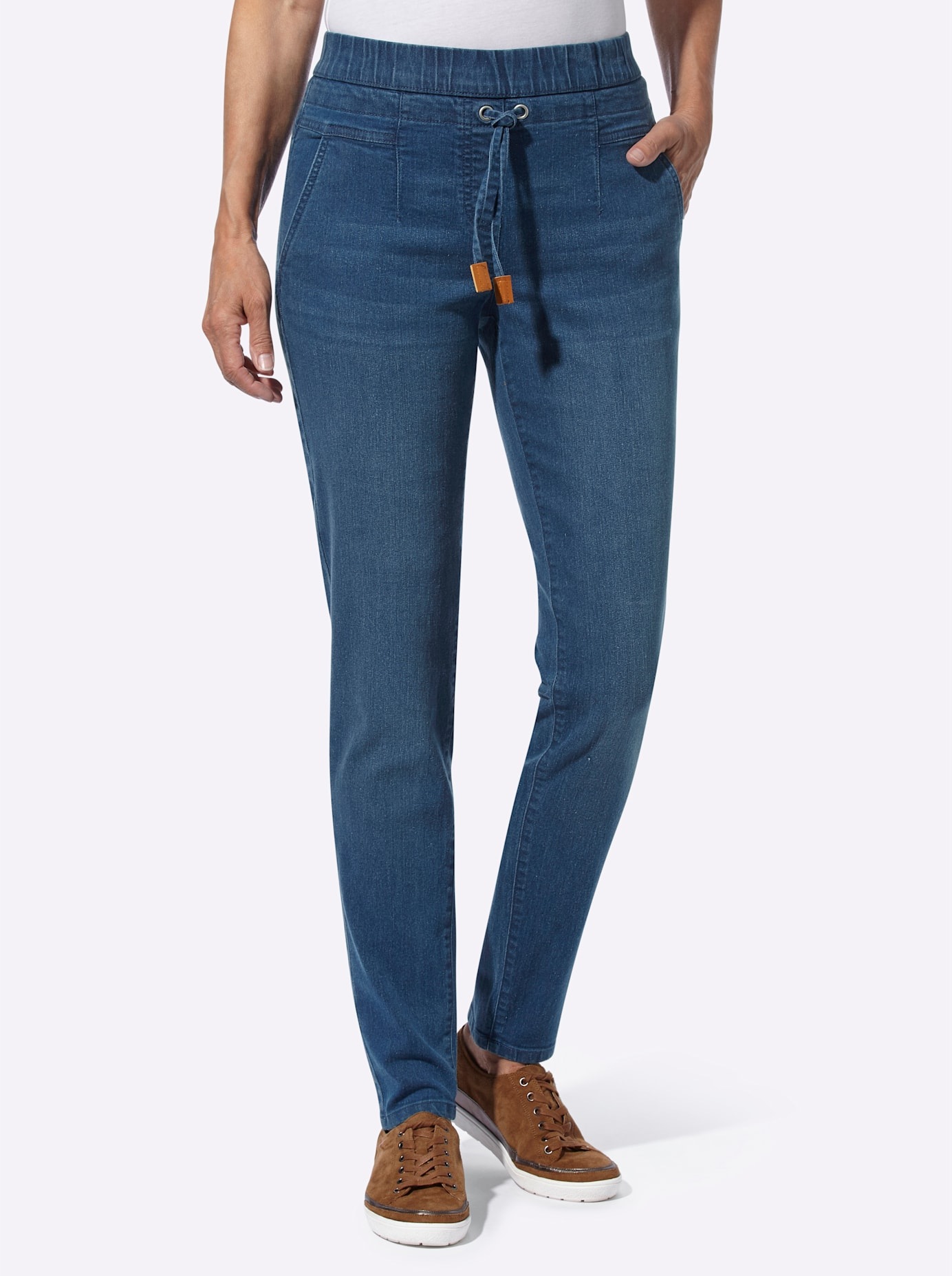 Classic Basics Schlupfjeans 1 Stk. tlg. günstig online kaufen