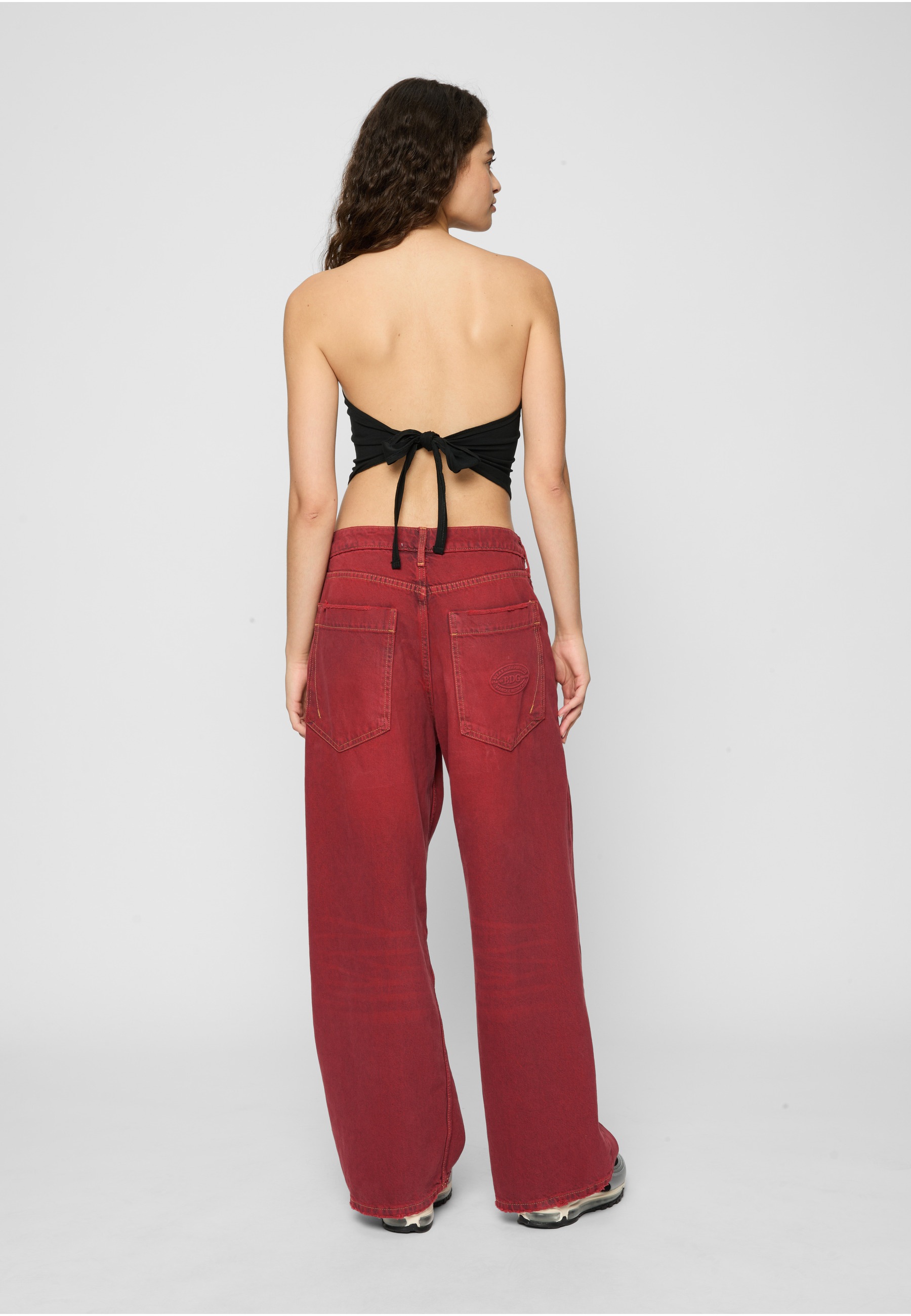 URBAN CLASSICS Bandeautop »Urban Classics Ladies Knotted Bandeau Top 2-Pack«