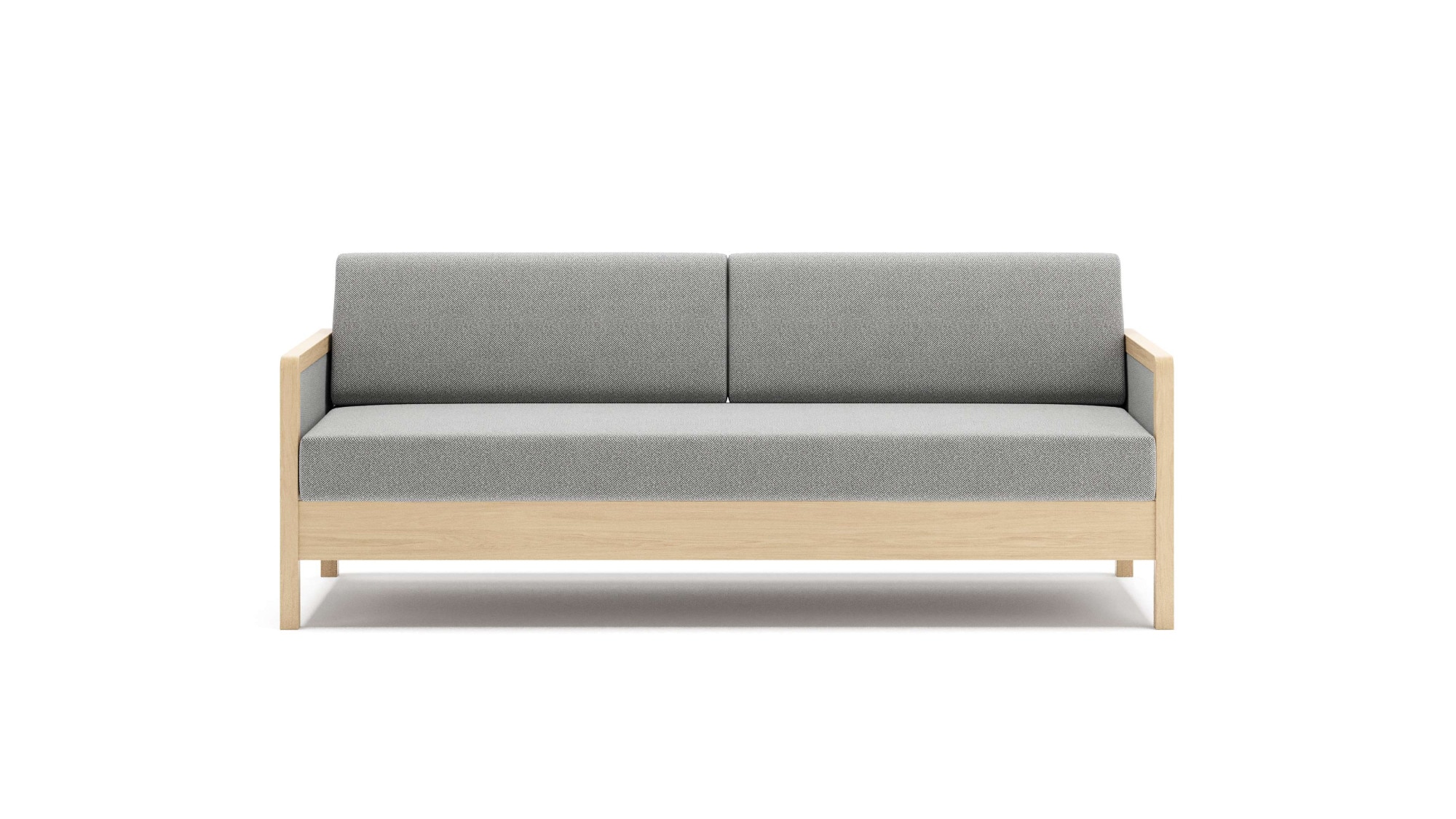 HESTBÆK Schlafsofa "Hestbæk 168 3-Sitzer, Bettfunktion, Breite 208cm, Komfortsitzhöhe 47cm" Umklappbar, Querschläfer, sehr komfortabel, Stauraum