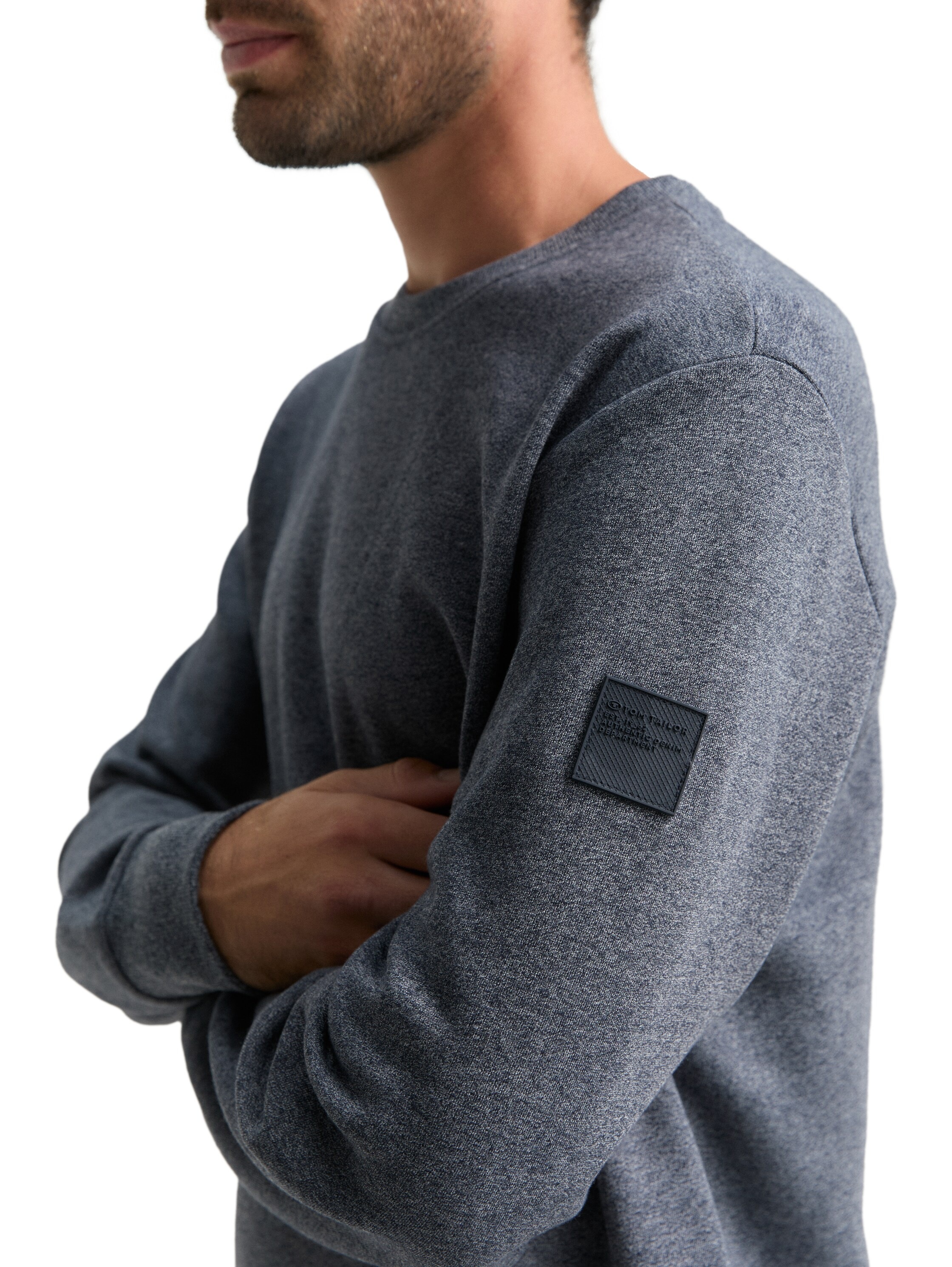 TOM TAILOR Sweatshirt, mit Logo Stickerei am Arm