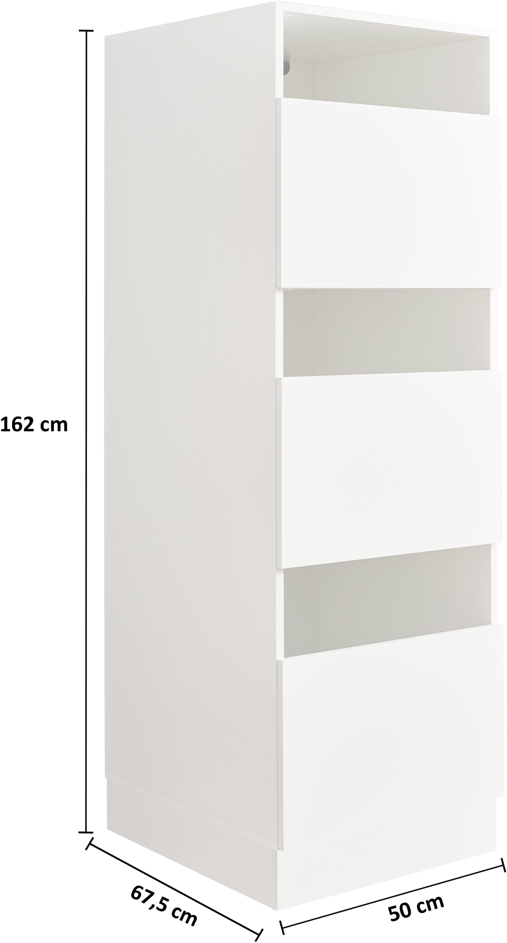 Laundreezy Mehrzweckschrank-Set »LAUNDREEZY LDSK8«, Breite 167,5 cm