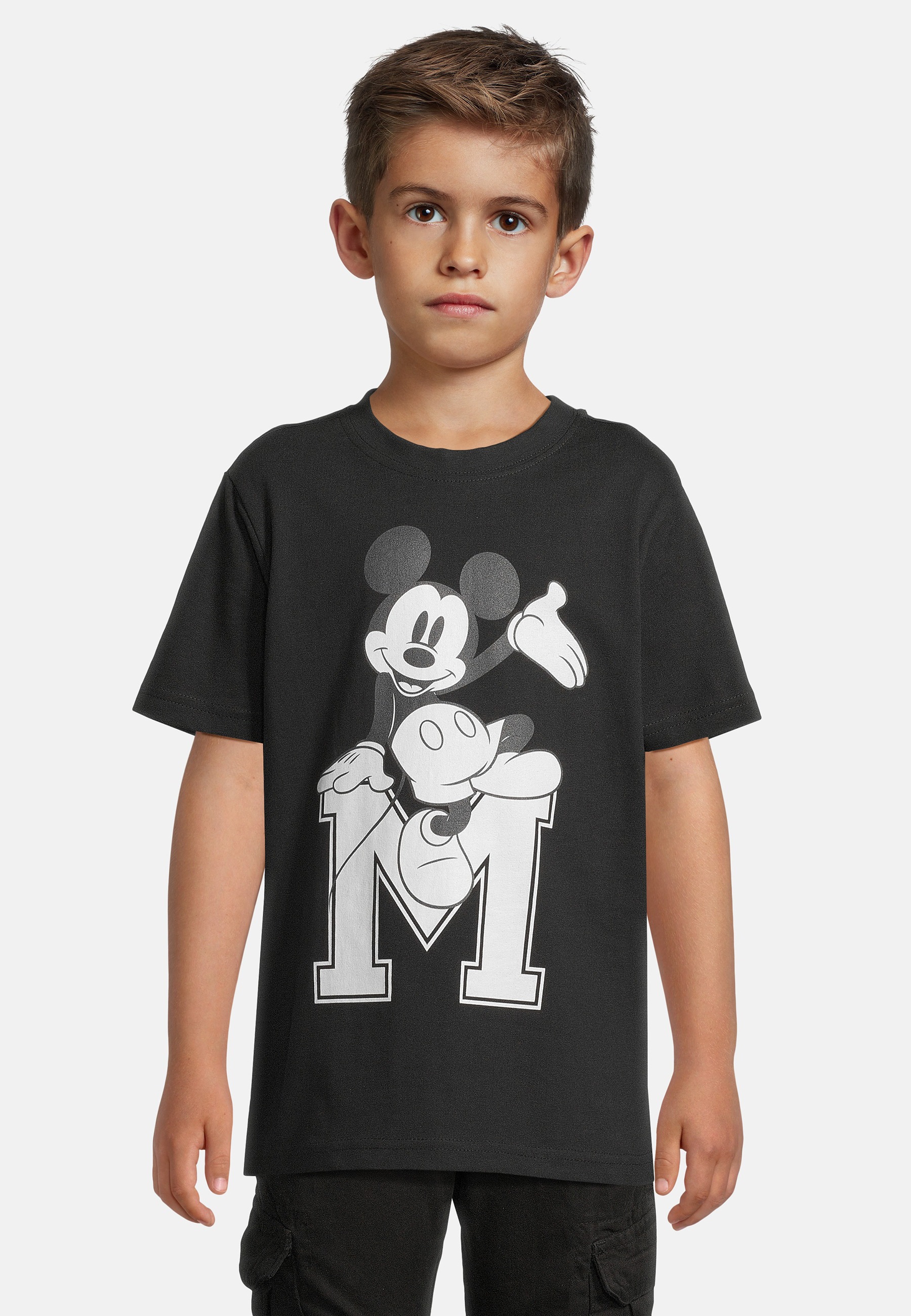 MisterTee T-Shirt »MisterTee T-Shirt 2 Pack - kurzarm - Mickey Mouse« 1 Stk.