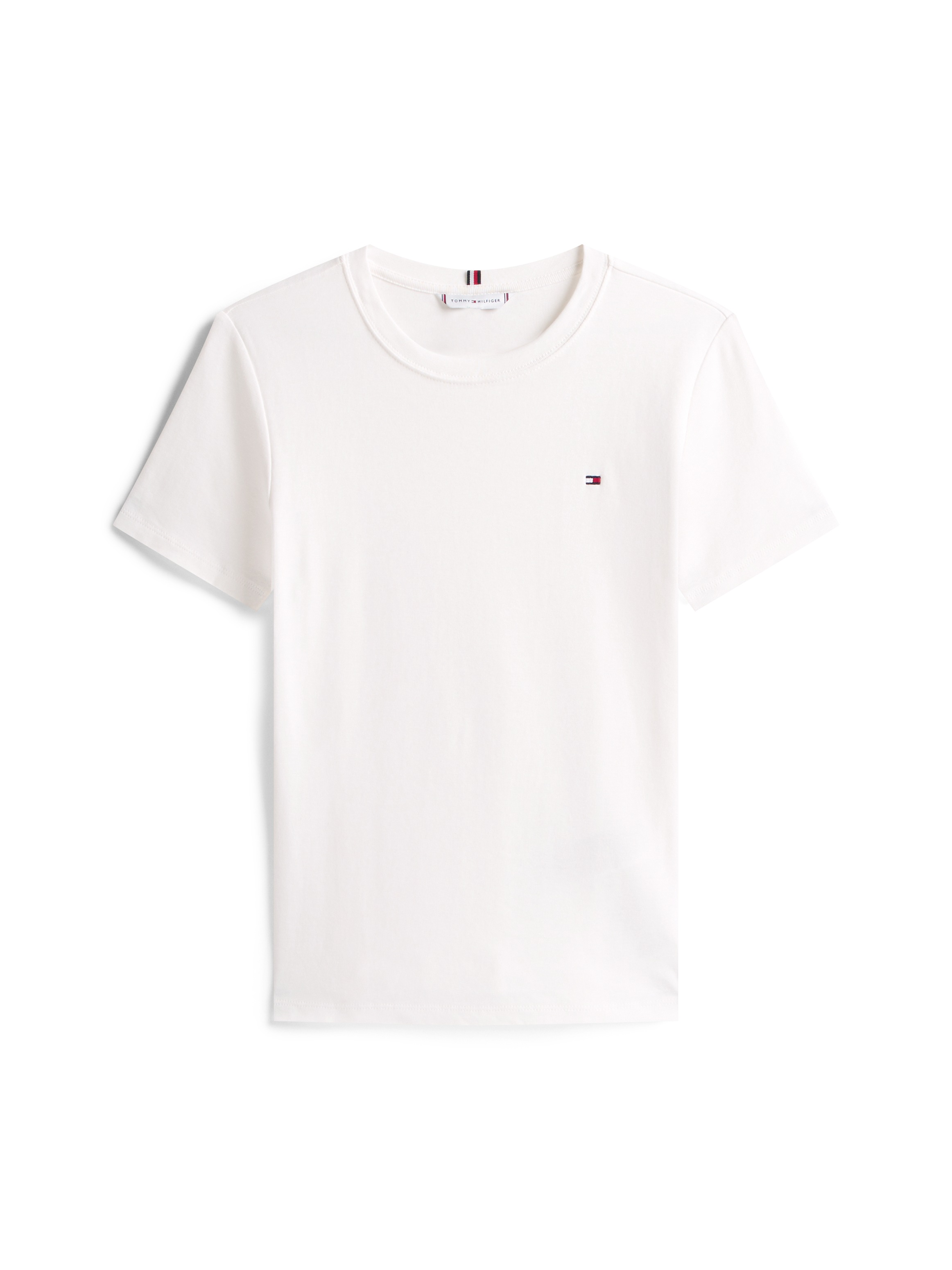 Tommy Hilfiger T-Shirt »SLIM CODY C-NK SS«, mit Logostickerei