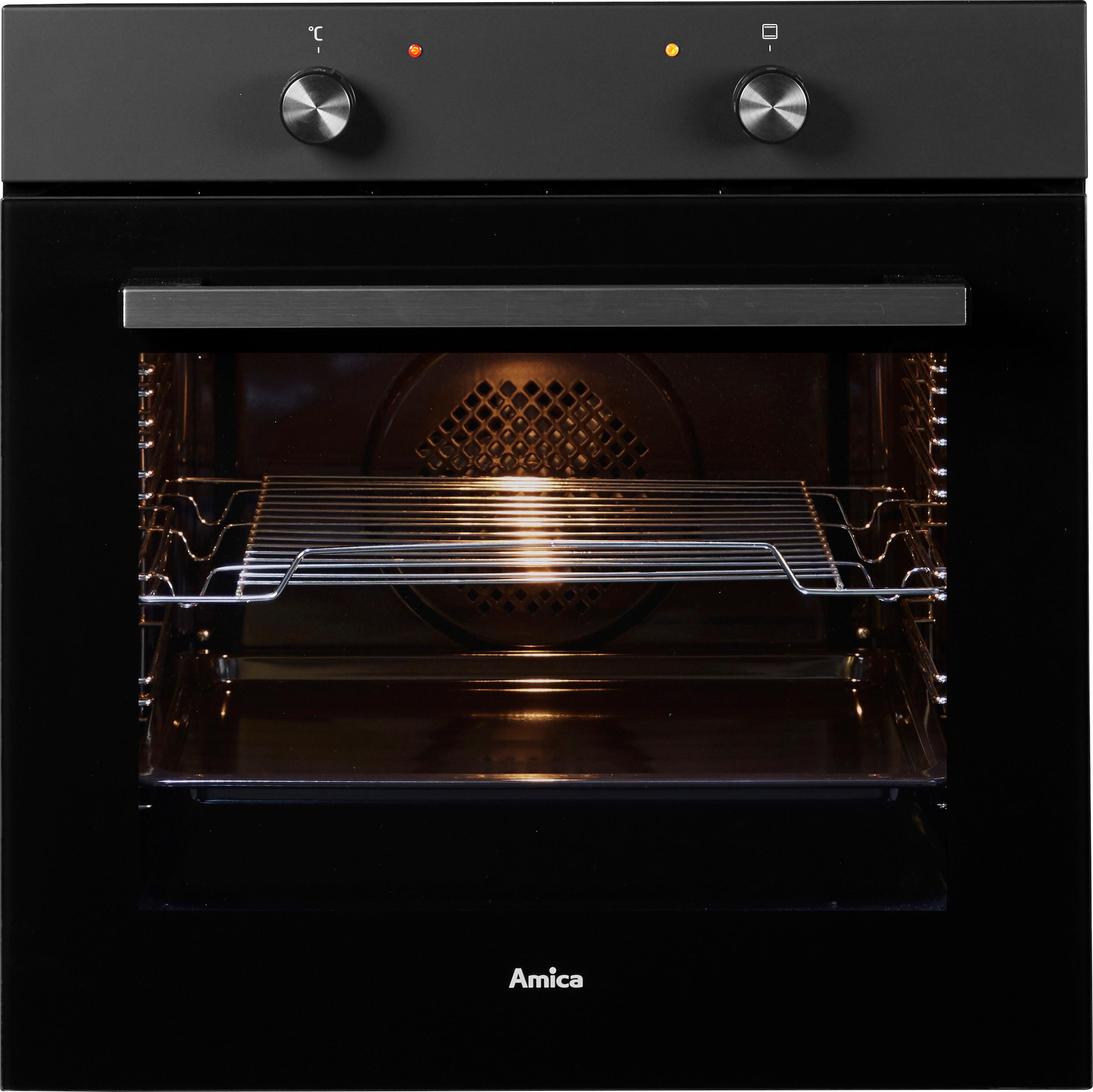 Amica Einbaubackofen »EBX 947 600 SM«, EBX 947 600 SM, mit Teleskopauszug nachrüstbar, Simple Steam, Simple Steam