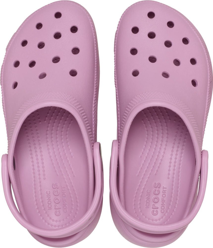 Crocs Clog »Classic Platform Clog W«, Plateau, Sommerschuh, Schlappen, Hausschuh, trendige Plateausohle