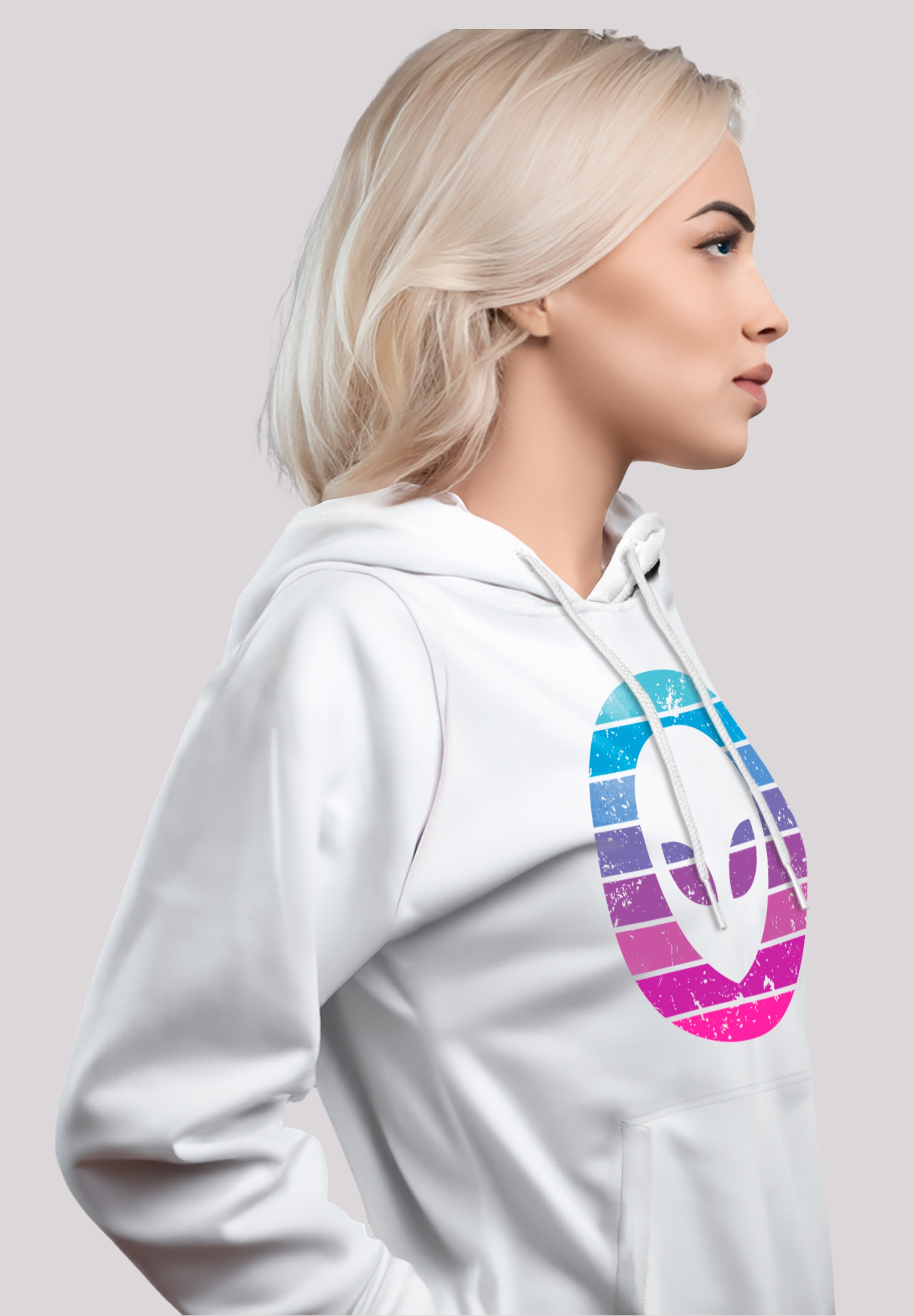 F4NT4STIC Kapuzenpullover »Alien Kopf«, Premium Qualität