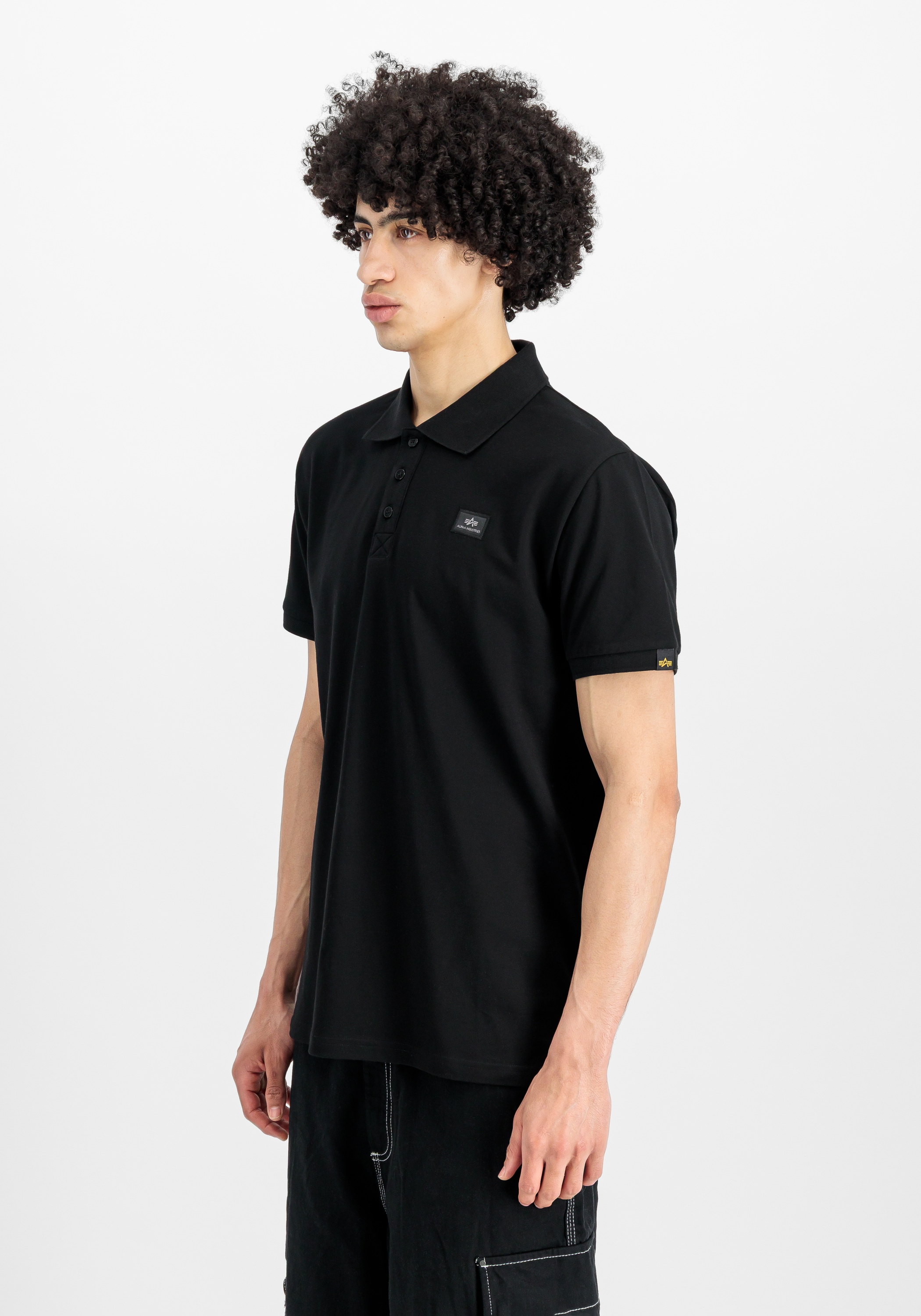 Alpha Industries Polo à Manches Courtes X-fit Black XL Homme