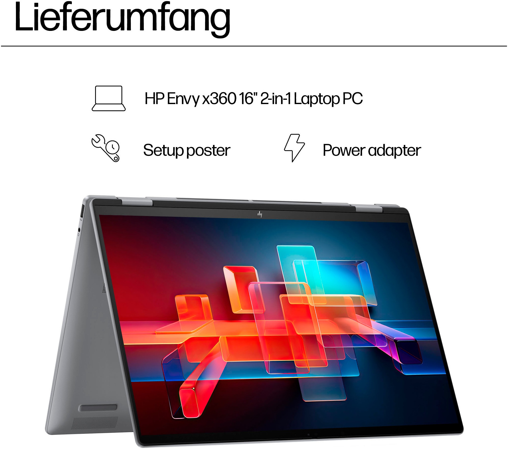 HP Notebook »Laptop 16-ad0052ng Meteor Silver (P)«, 40,6 cm, / 16 Zoll, AMD, Ryzen 5, Radeon Graphics, 512 GB SSD