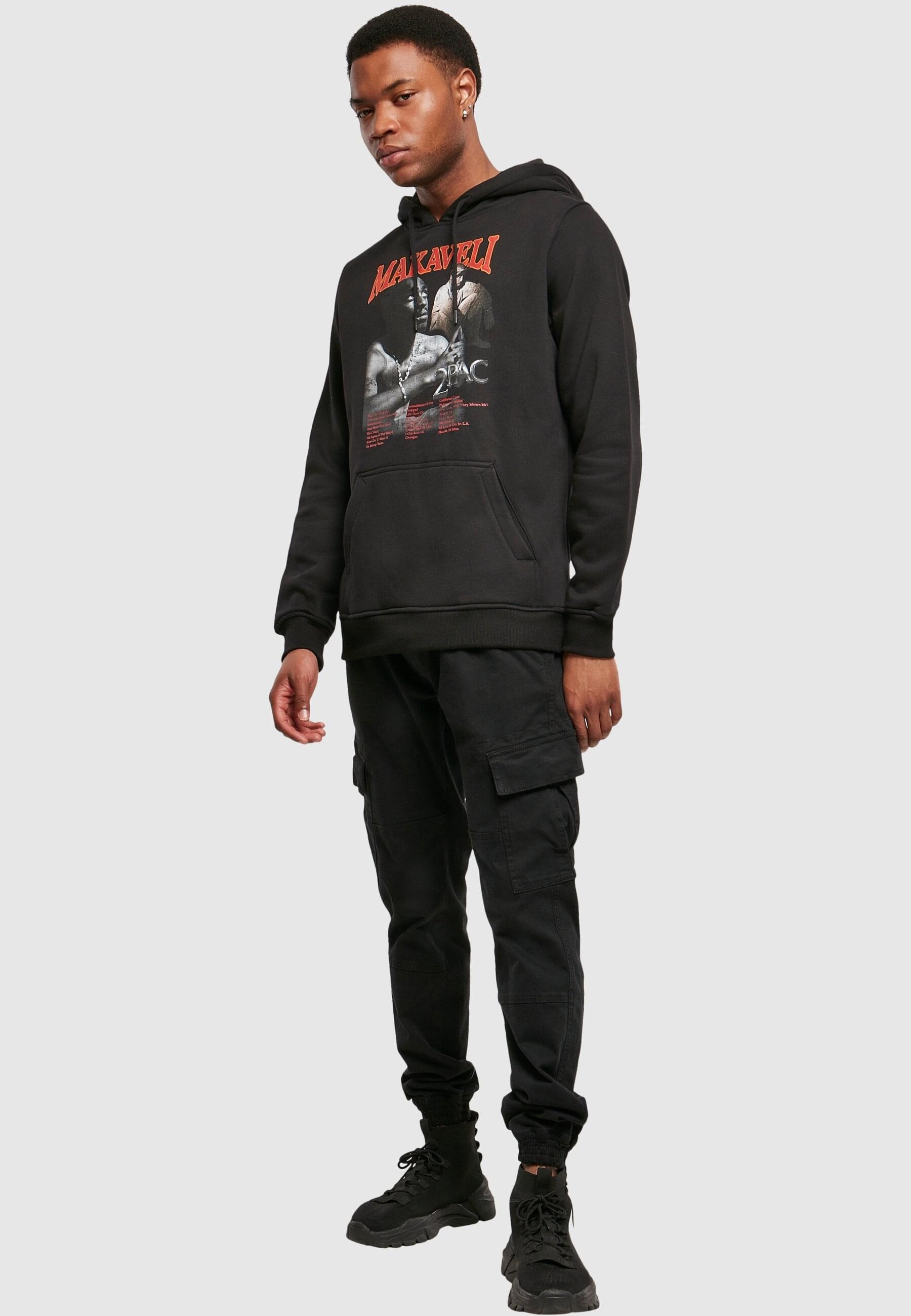 Merchcode Sweatshirt »Merchcode Herren Tupac Makaveli Hoody«, (1 tlg.)