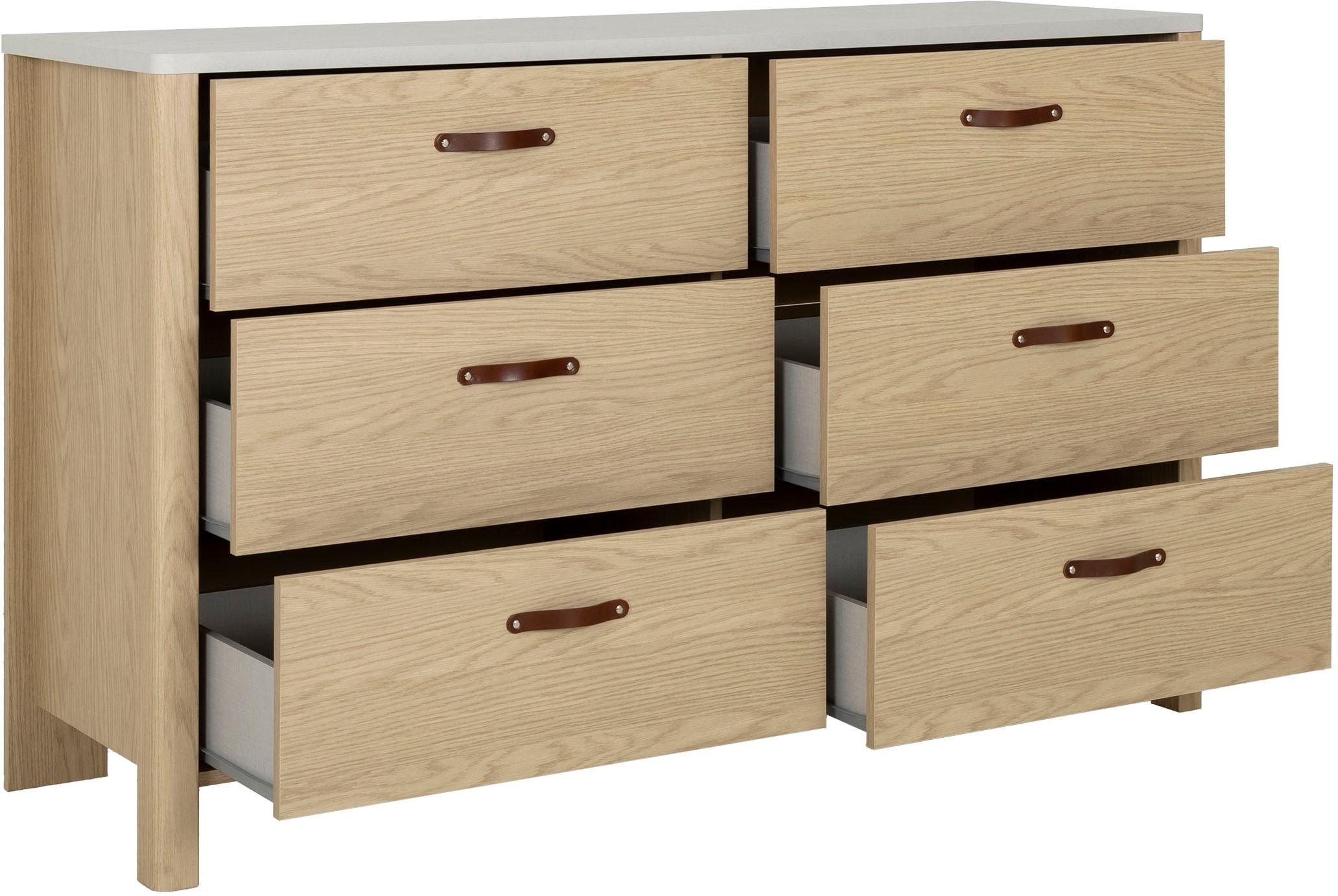 Gami Schlafzimmer-Set »Schlazimmer-Set N°1 Auriol«, (5 tlg.), Praktisches, elegantes und modernes Schlafzimmer