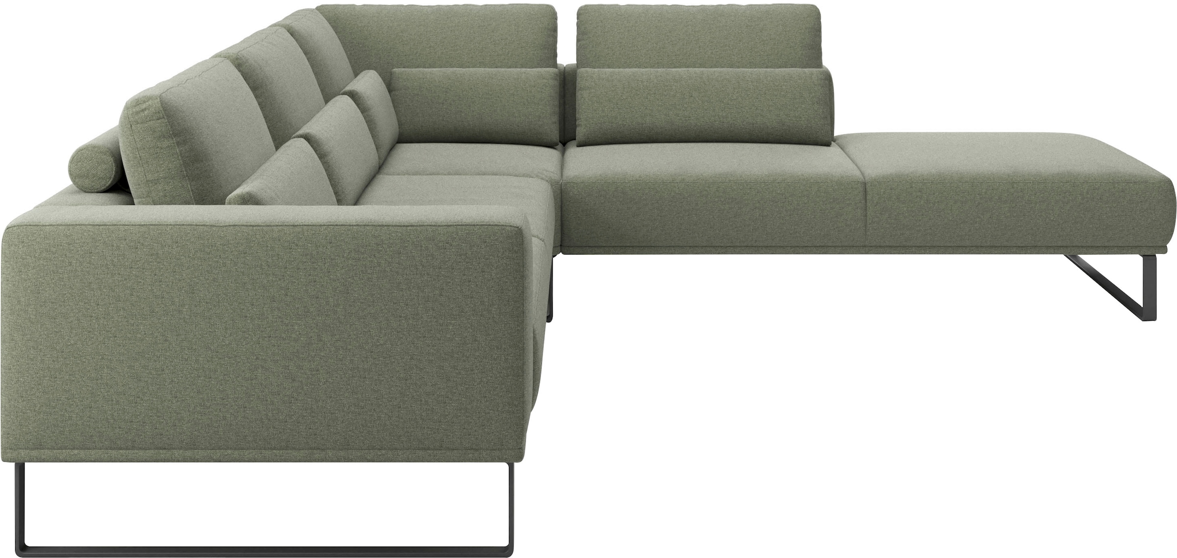 Musterring Ecksofa »JUSTB! PM100, stilvoller Lounge-Komfort von Musterring« Kollektion Bettina Zimmermann, optionaler Sitzvorzug & Fuß-Auswahl