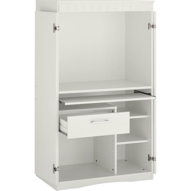 VOGL Möbelfabrik Sekretär »Niklas«, PC-Schrank, Home Office, Maße 80x50x138  cm, Made in Germany | BAUR