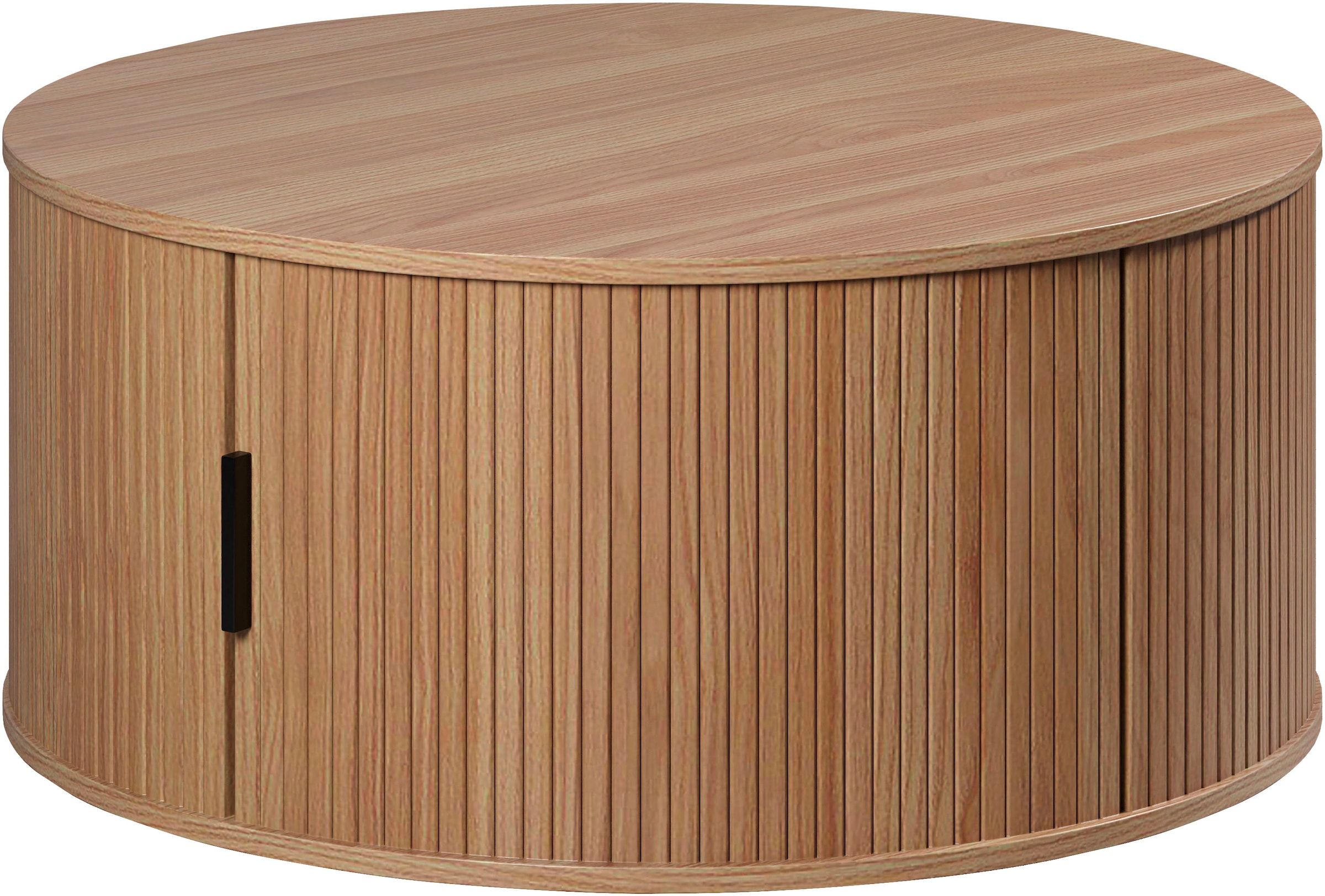 Home affaire Couchtisch "Ronda" 1 Stk. tlg. Runder Sofatisch mit Stauraum - Maße (B/T/H) 80/80/36 cm