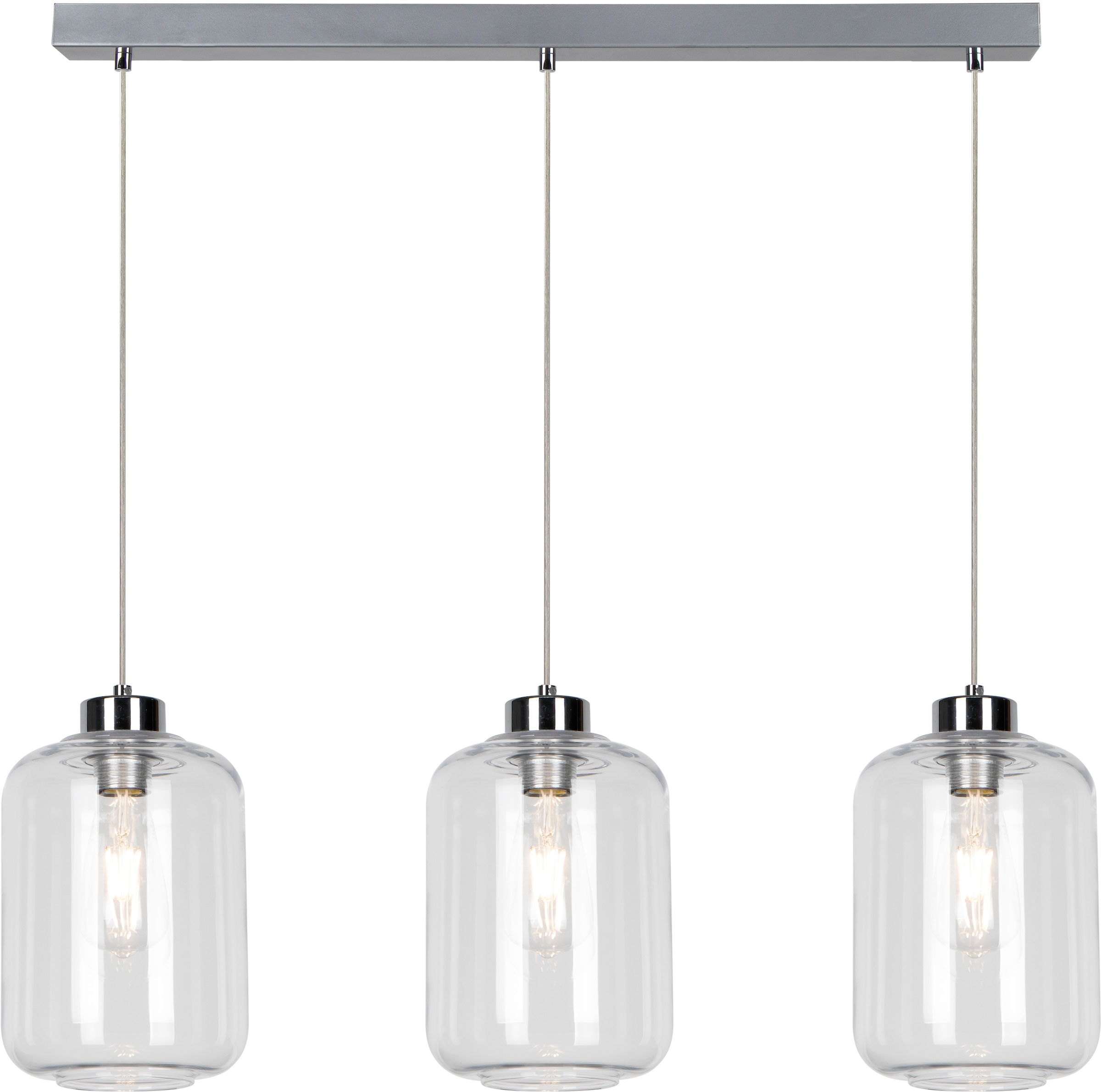 BRITOP LIGHTING Pendelleuchte »TARRO«, Leuchtmittel E27 | Leuchtmittel wechselbar-ohne Leuchtmittel, Mit Hochwertigen Glasschirmen, Made in Europe, LM E27/exclusive