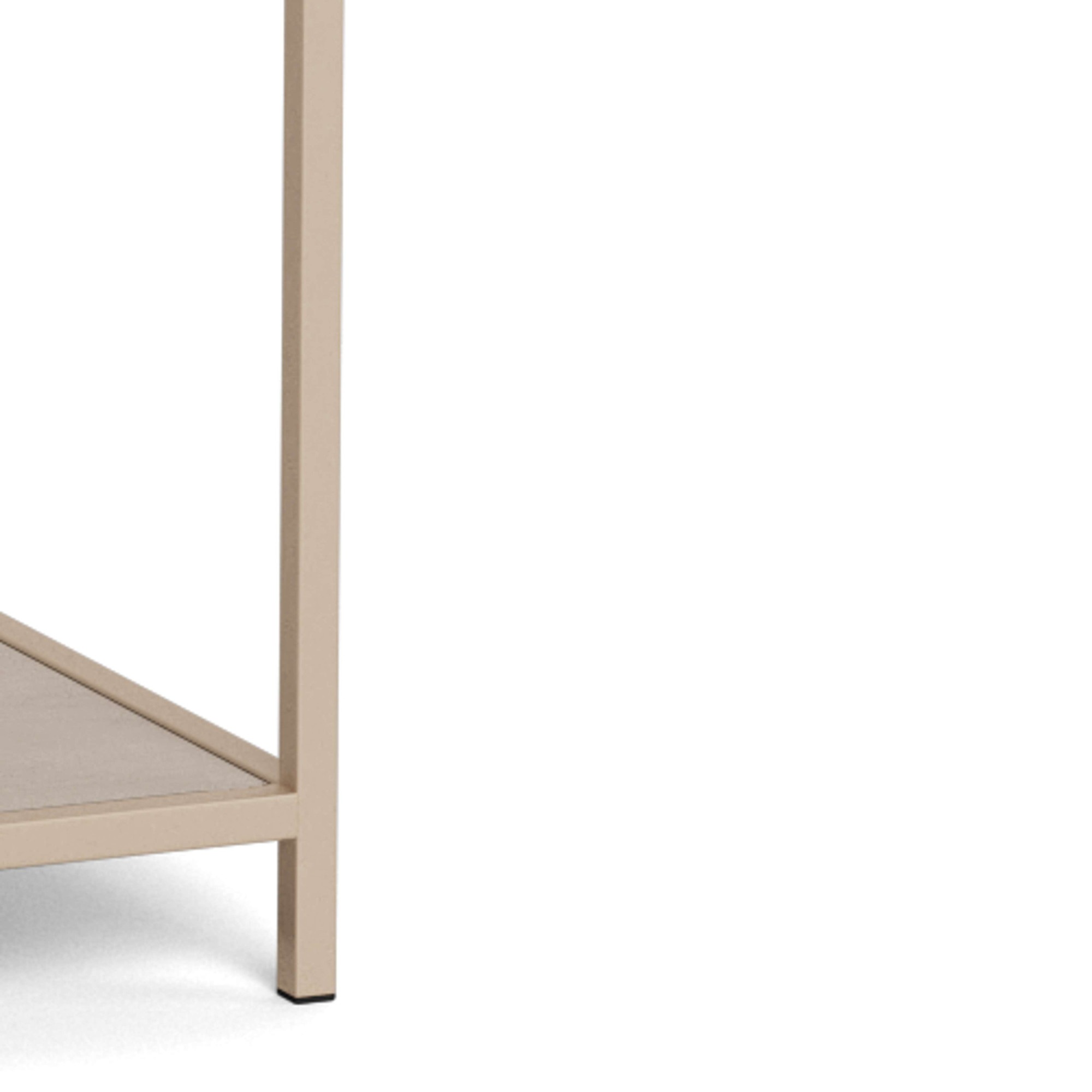 ACTONA GROUP Regal »Seaford, Standregal, Regal, Raumteiler« 77x35x185 cm,  schwarzer Stahlrahmen, 2 Schubladen, Wendemodul, Breite 77 cm