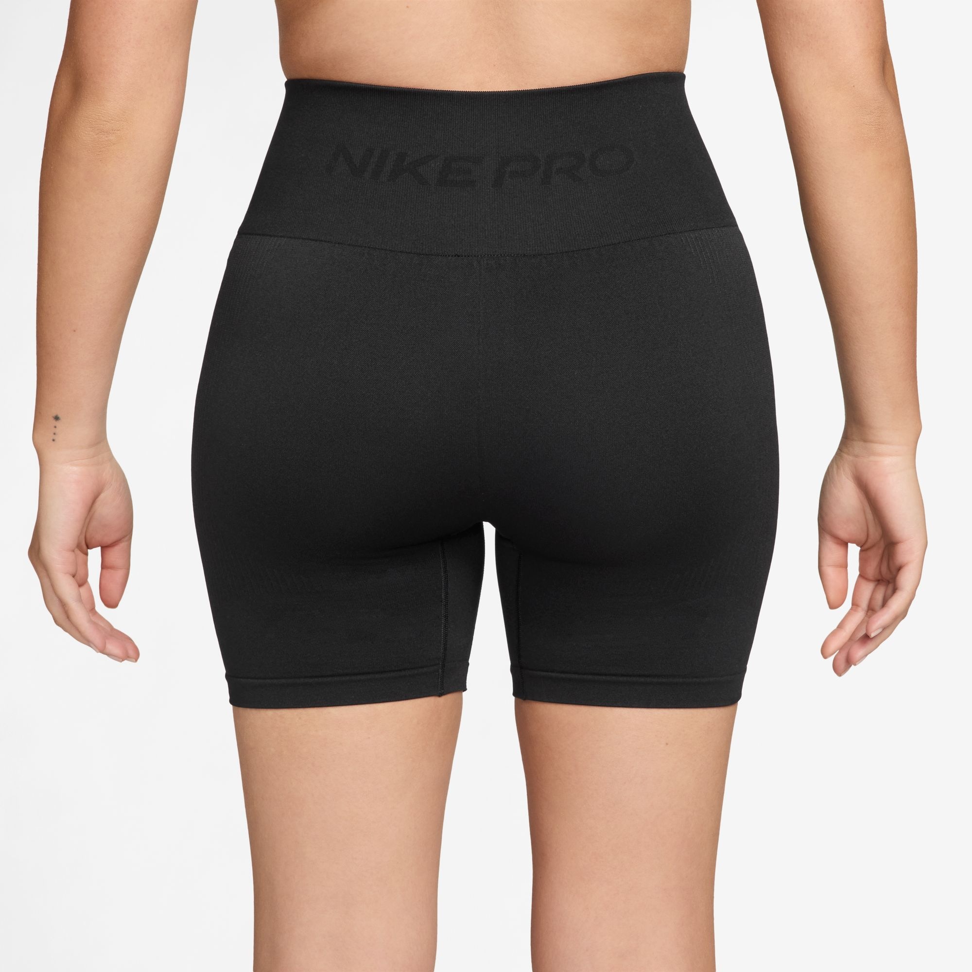 Nike Trainingstights »Nike Pro Seamless Women's Dri-FIT High-Waisted 5" Biker Shorts«  nahtlos, hoher Bund, sportlicher Stil