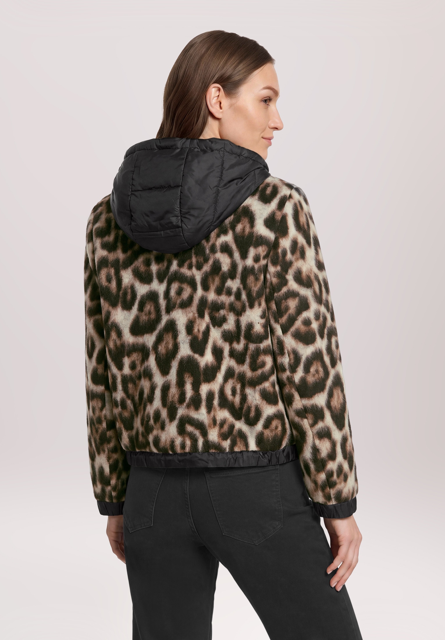 Gil Bret Wolljacke »Damen mit Kapuze« mit Kapuze