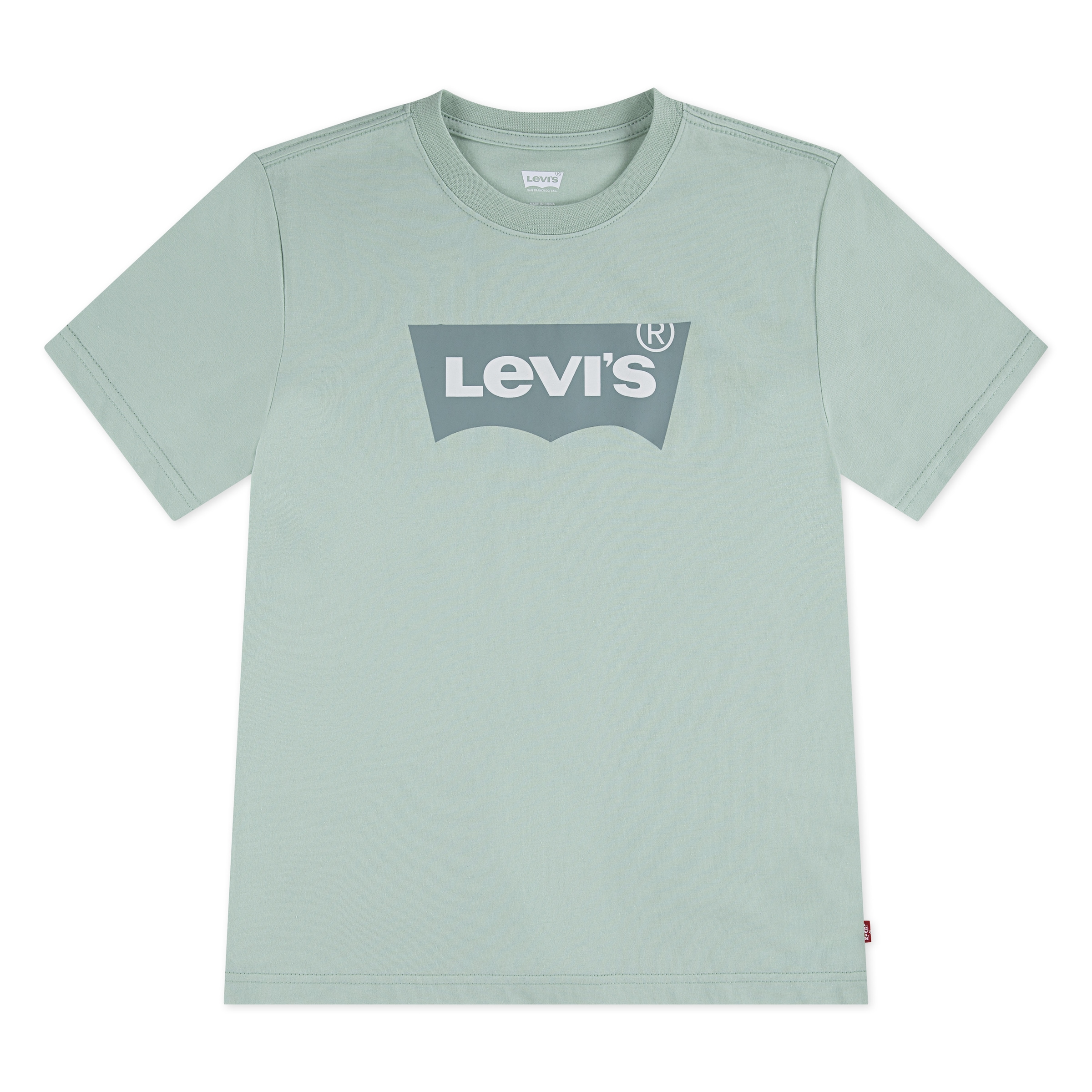 Levi's Kids 9ep864 T-Shirt à Manches Courtes Rayé Gris 16 Ans 6