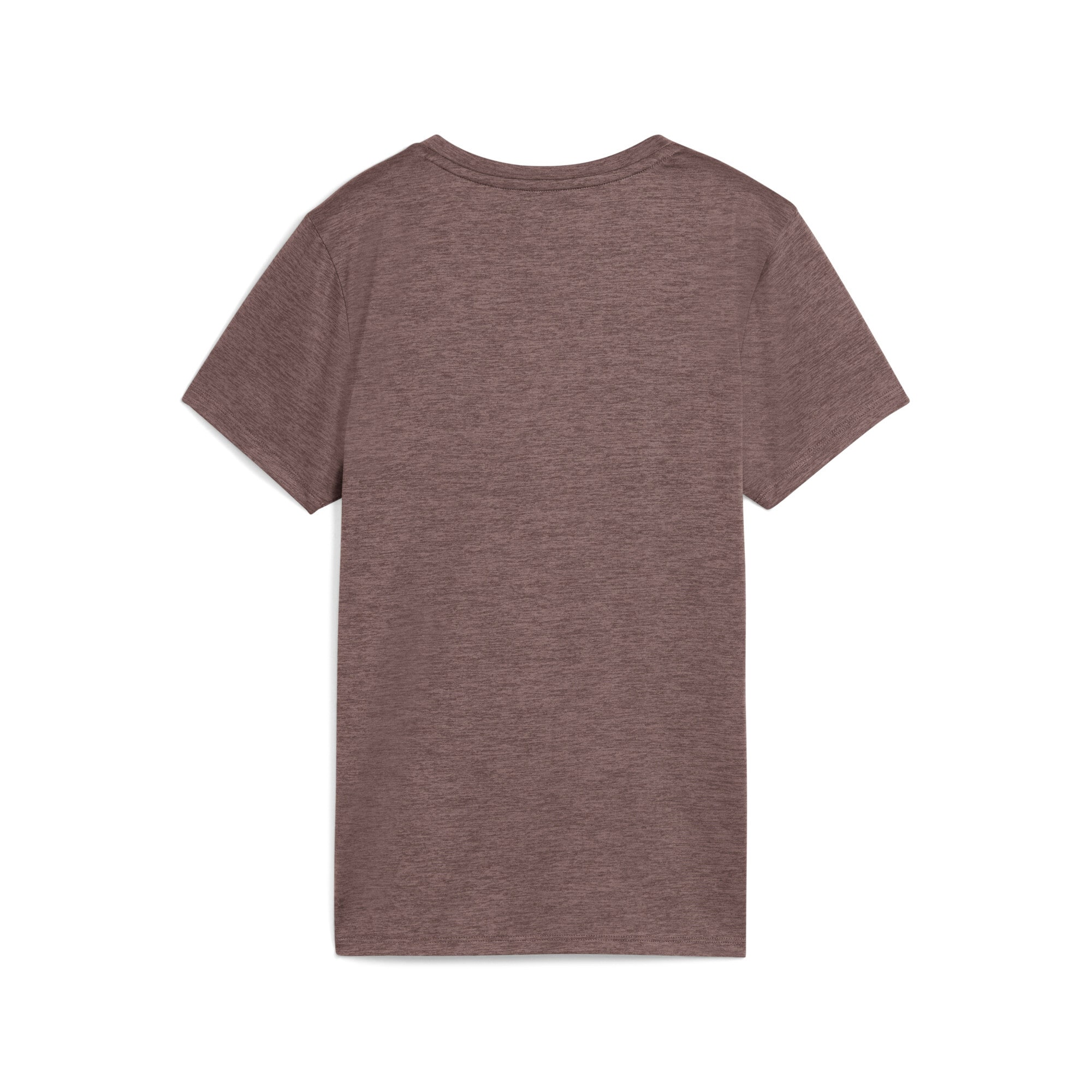 PUMA Trainingsshirt »W TAD ESSENTIAL HEATHER LOGO TEE« Kurzarm, sportliches T-Shirt, für sportliche Aktivitäten
