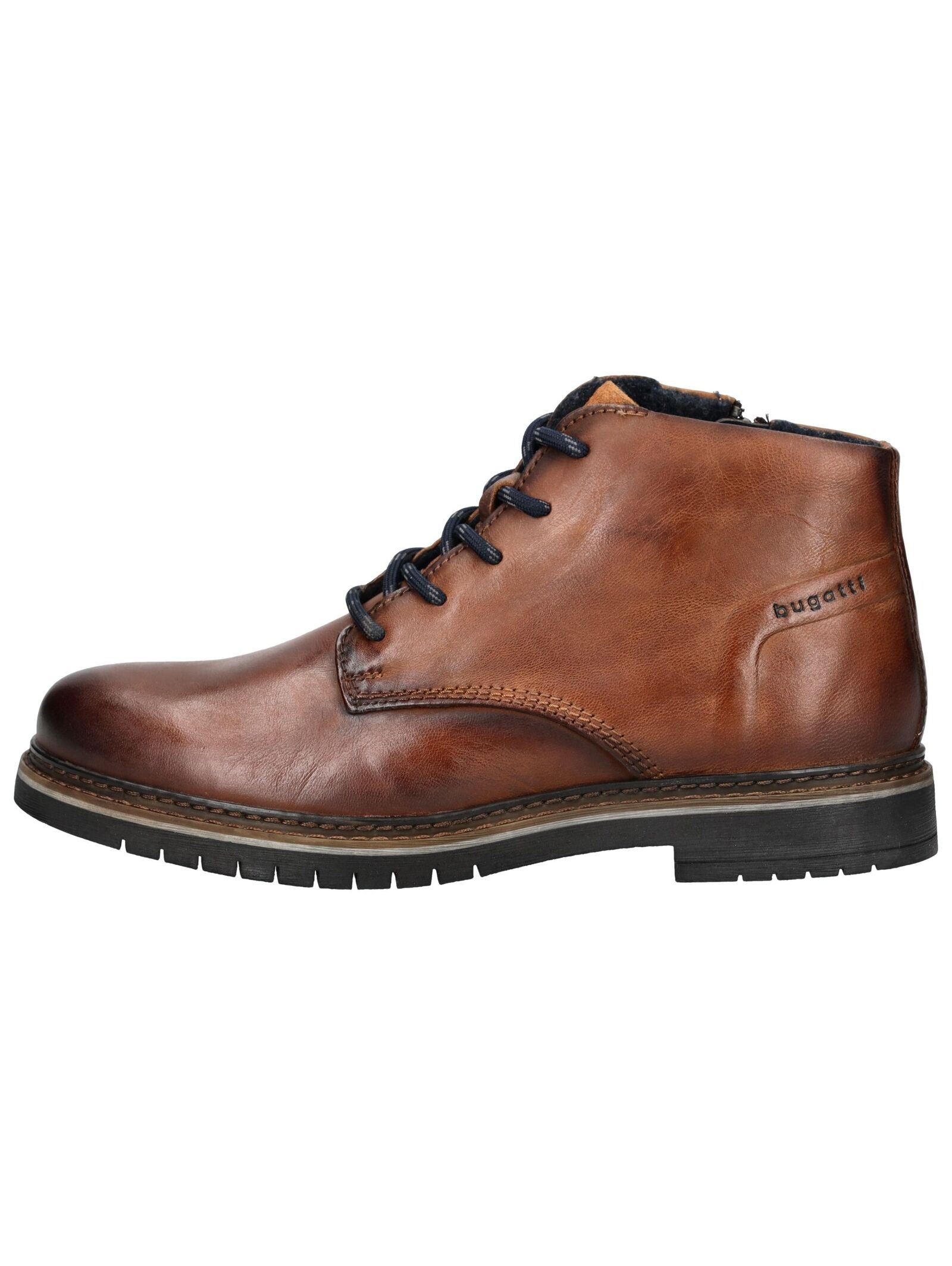 bugatti Schnürstiefelette "bugatti Stiefelette Leder" günstig online kaufen