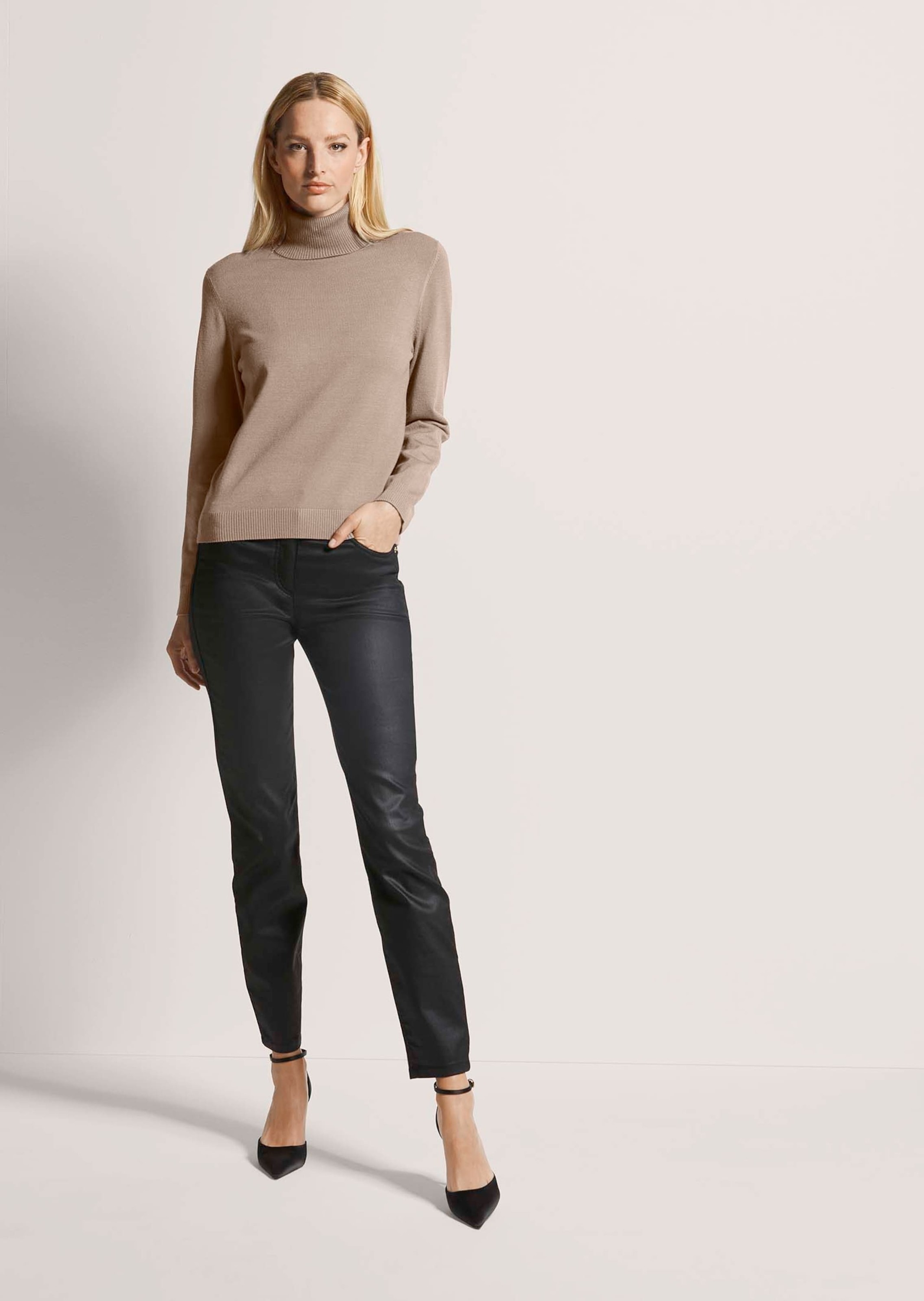 MADELEINE Longpullover "Strickpullover Schmaler Feinstrickpullover" günstig online kaufen