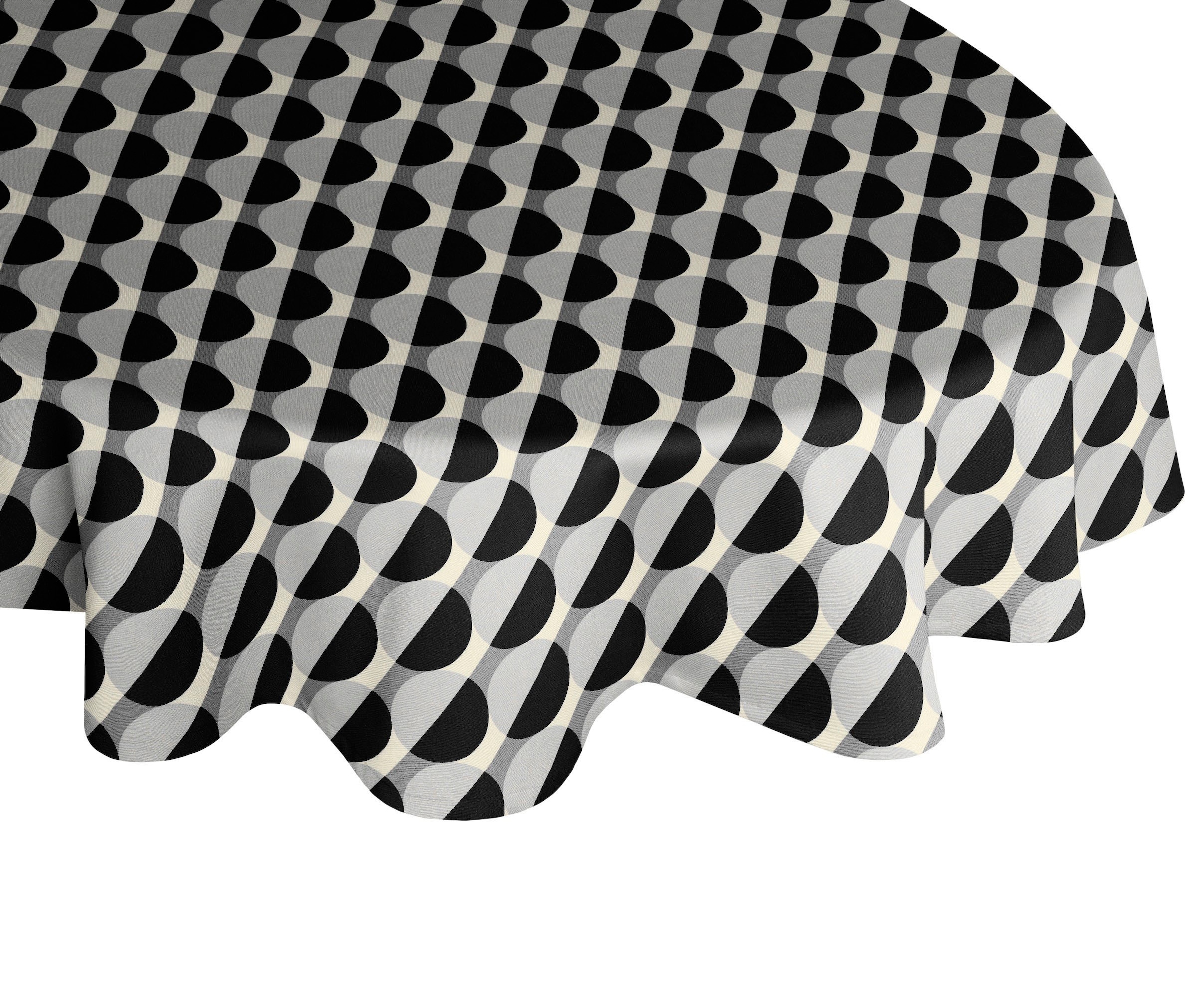 Adam Tischdecke "Circles" aus 100% Bio-Baumwolle günstig online kaufen