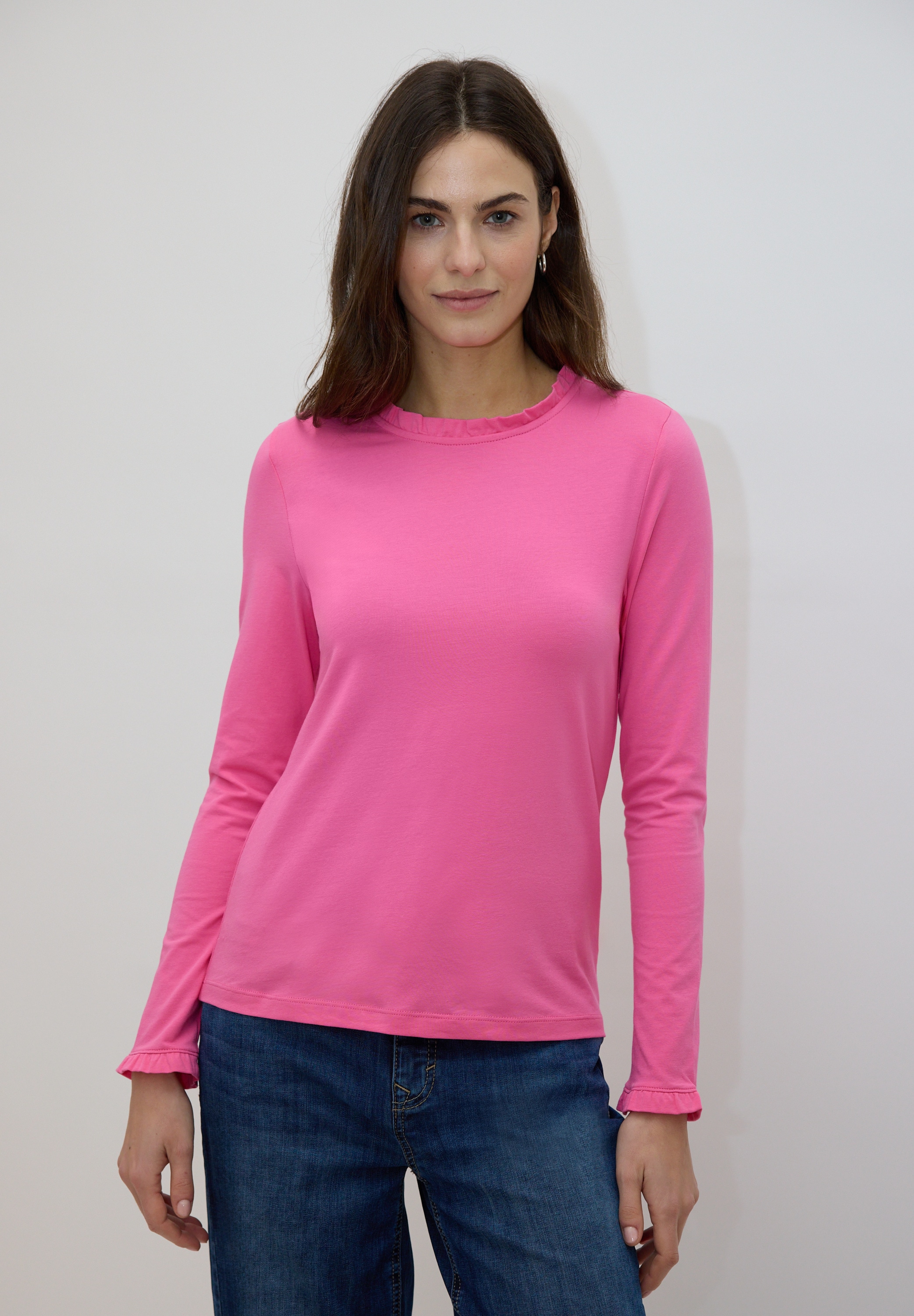 STREET ONE STUDIO Langarmshirt Jersey günstig online kaufen