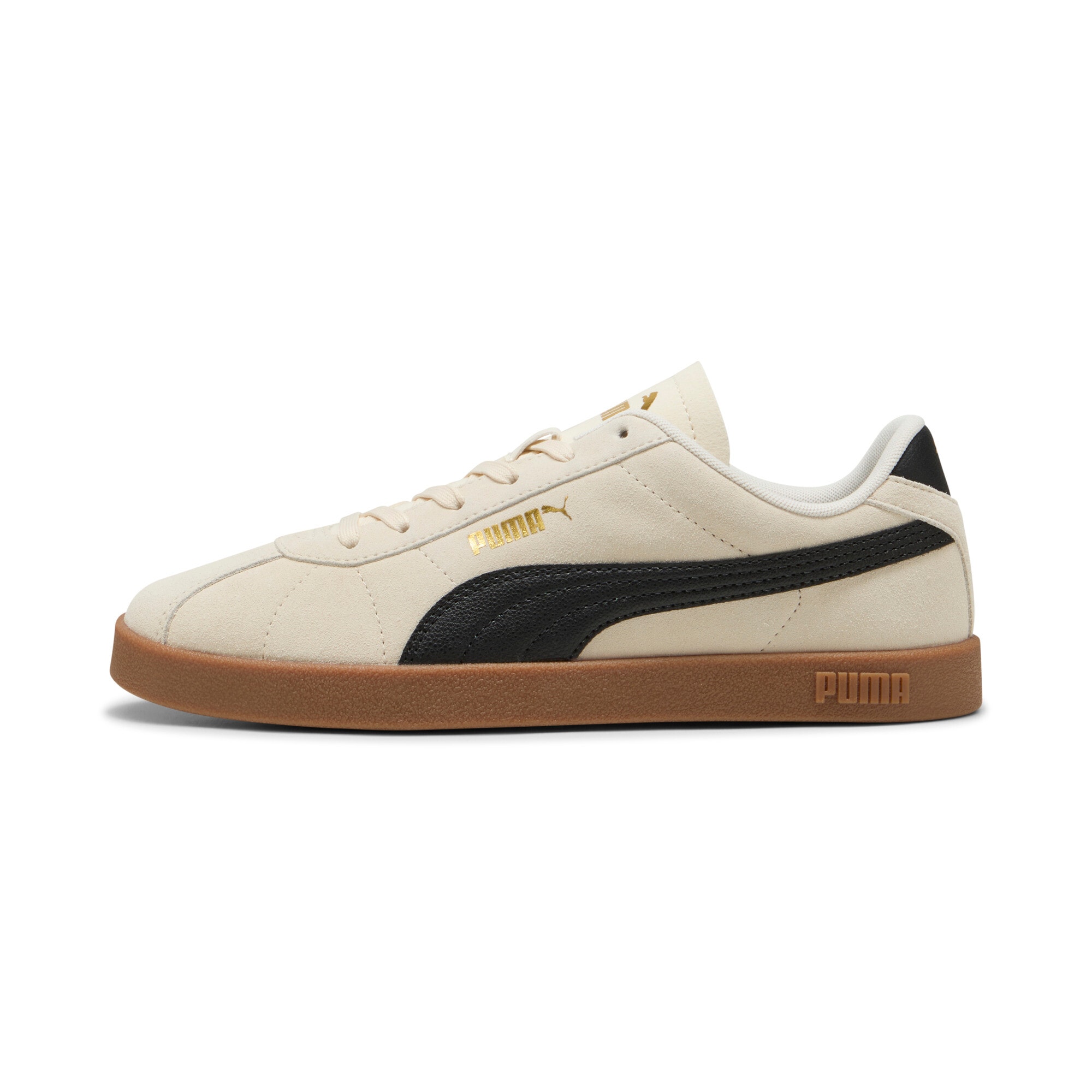 PUMA Sneaker "CLUB II" aus Leder, mit Schnürverschluss, mit profiliertem La günstig online kaufen