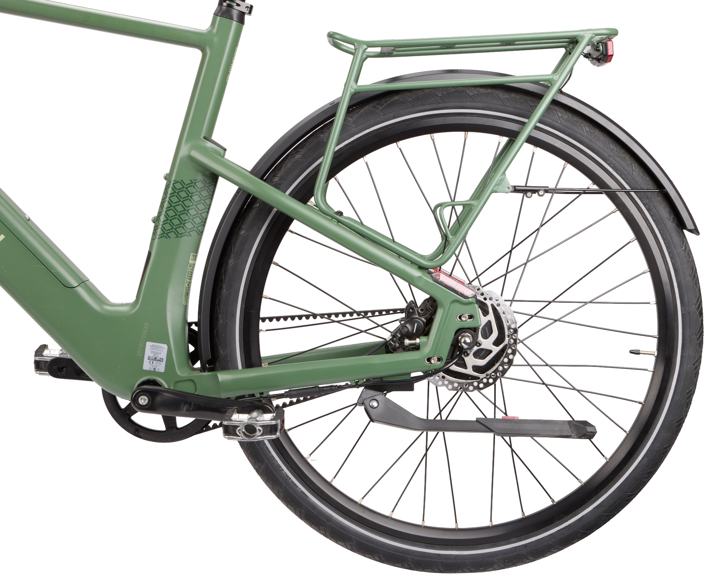 Vaun »VAUN SKYLINE Diamant-Cityrad Bikes« 8 Gang Shimano Nexus 8-Gang Schaltwerk Nabenschaltung Mittelmotor 250 W (mit integr. Akku), Elektrofahrrad für Alltag und Einkauf