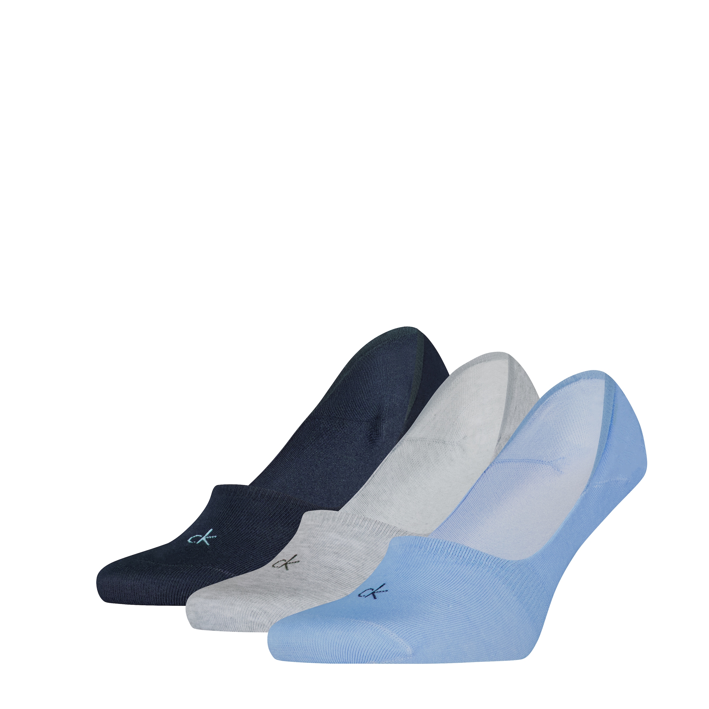 Calvin Klein Füßlinge "CK MEN FOOTIE MC" 3 Paar, Antirutsch Noppen im Ferse günstig online kaufen