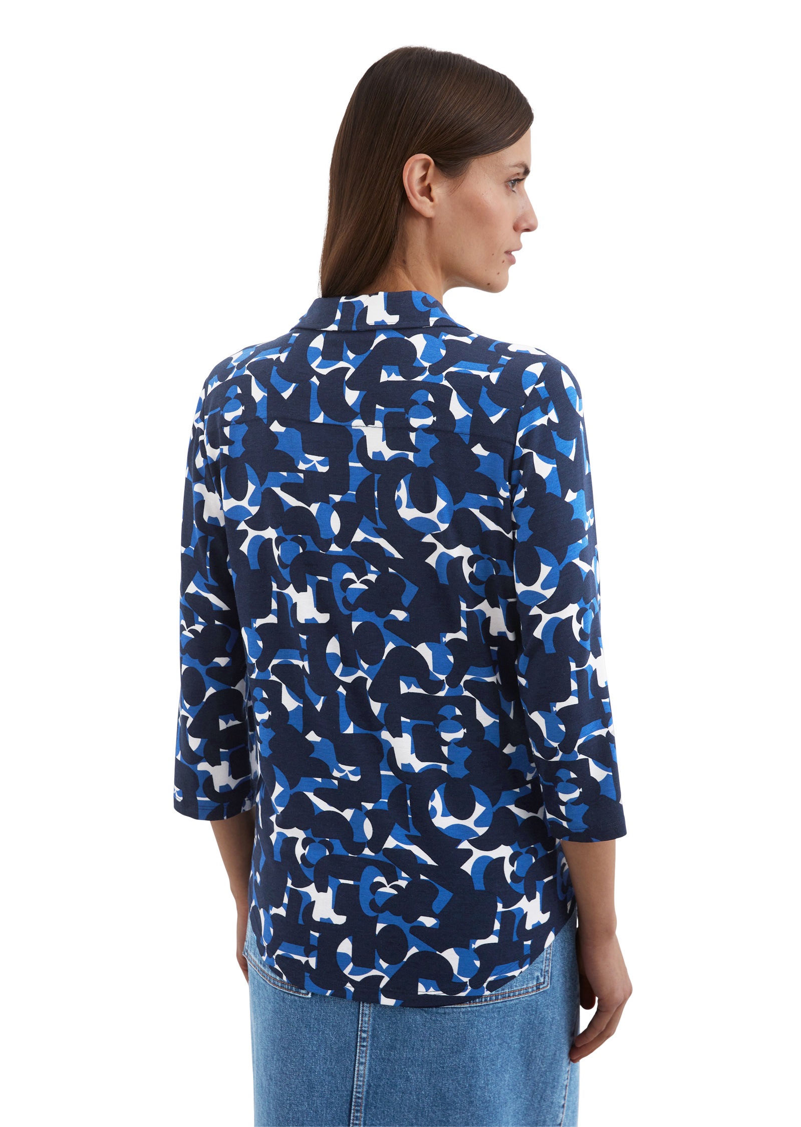 Marc O'Polo Langarmbluse »aus LENZING™ ECOVERO™«