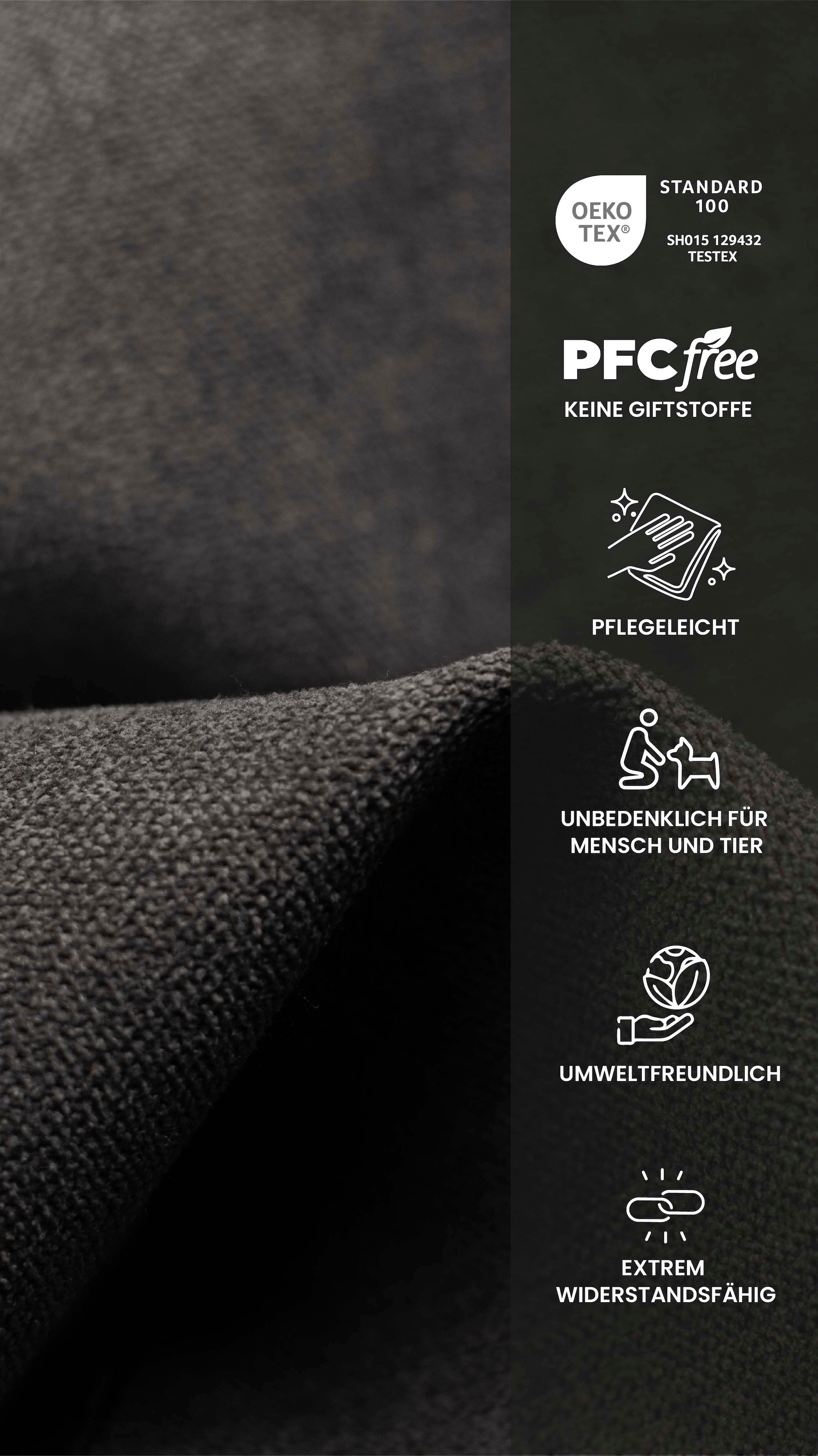 HELA 4-Fußstuhl »PARIS«, (Set), 4 St., Microfaser-Flachgewebe, 4-Fuß,Rundrohrgestell konisch,mit Armlehnen,gepolstert