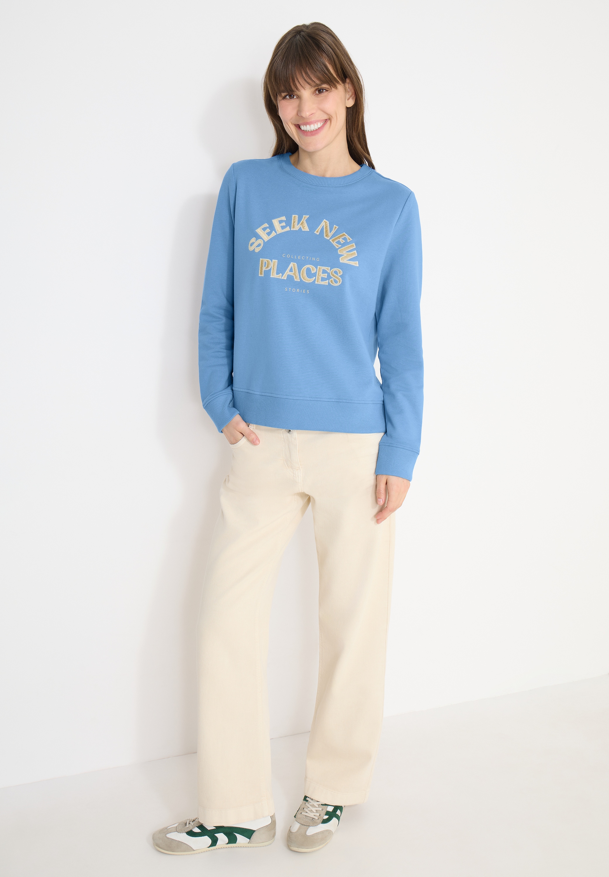 Cecil Sweatshirt , aus reiner Baumwolle
