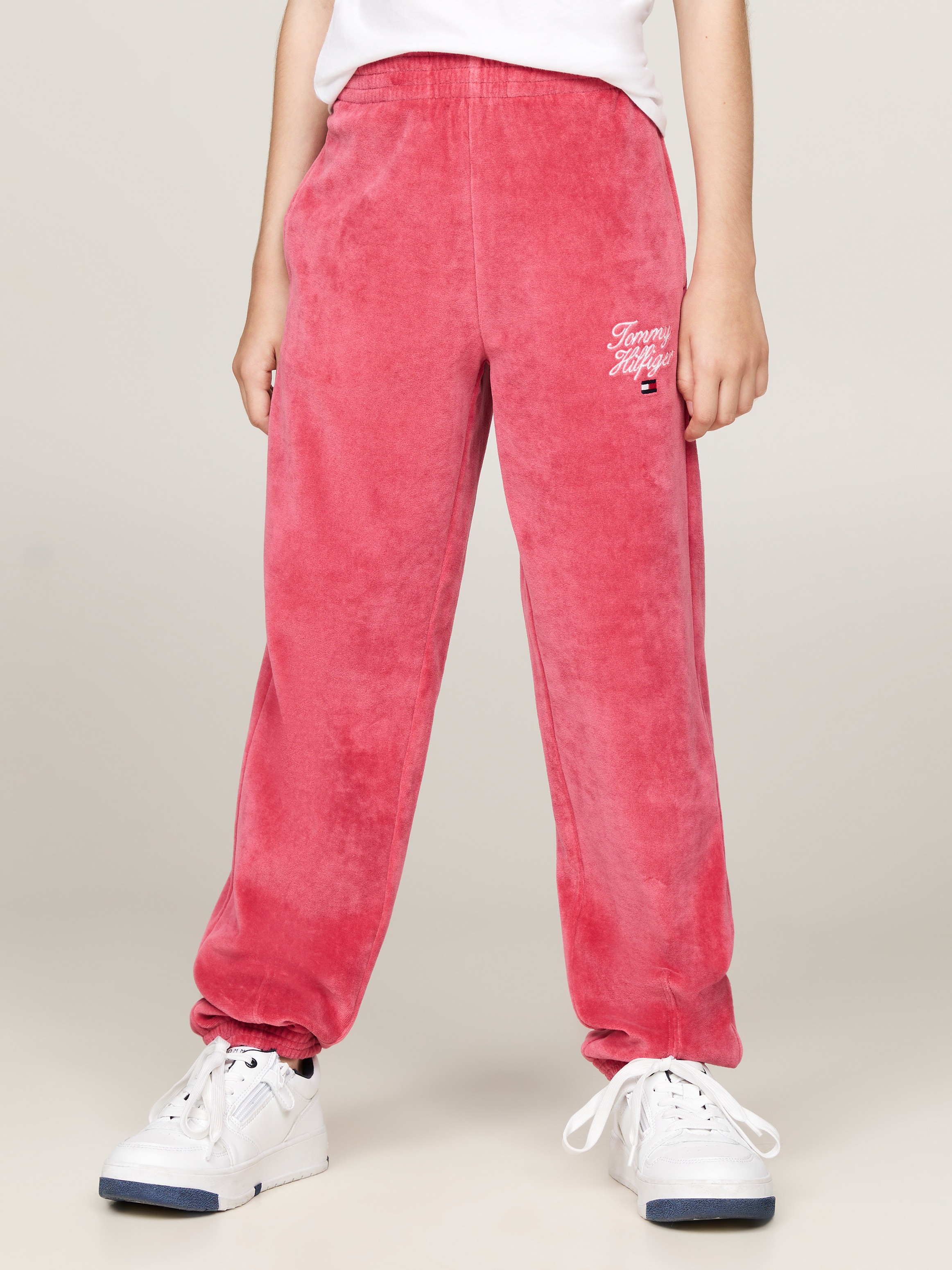 TOMMY HILFIGER Sportinio stiliaus kelnės »TH SCRIPT V...