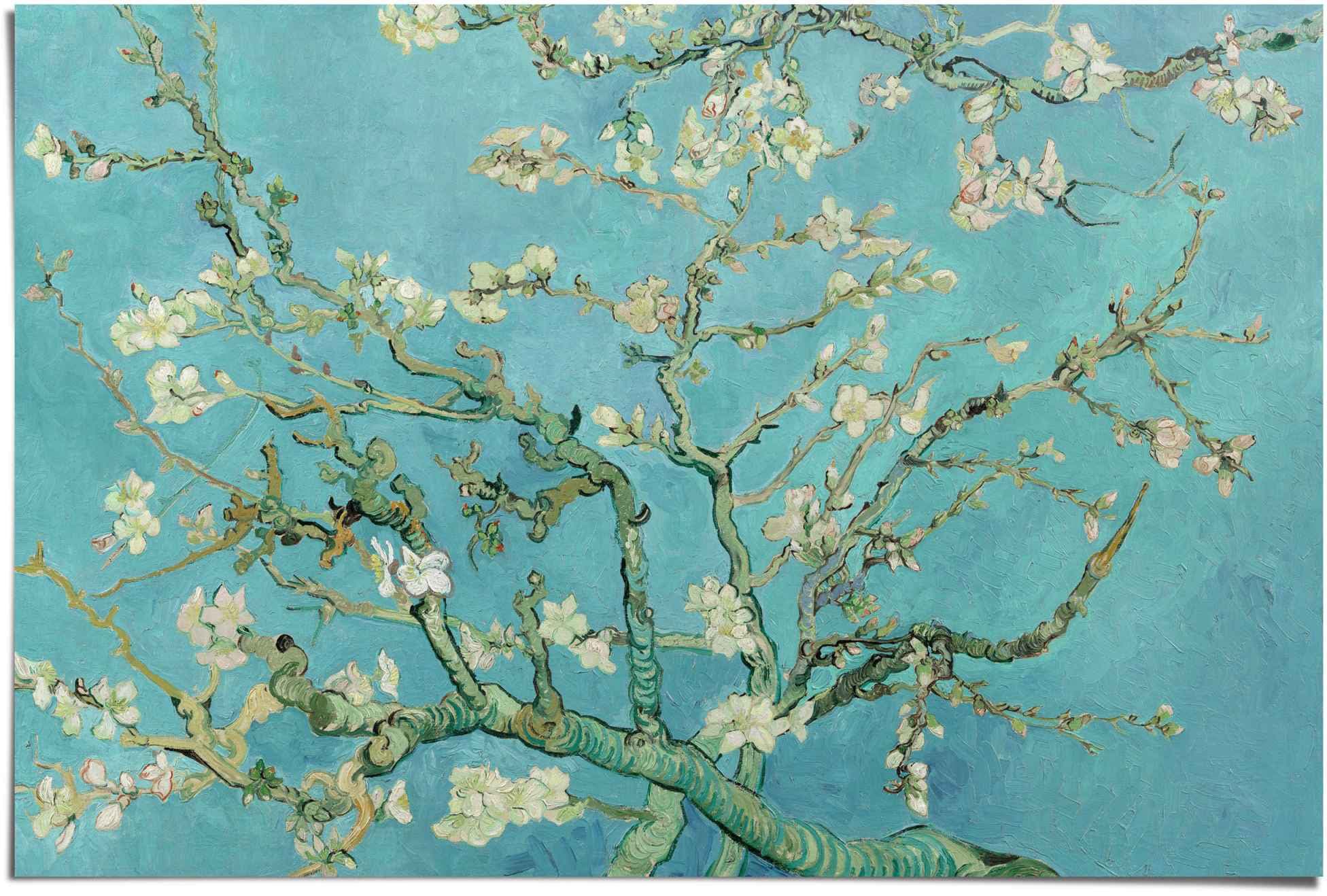 Reinders Poster "Poster Mandelblüte Vincent van Gogh", Blumen, (1 St.) günstig online kaufen