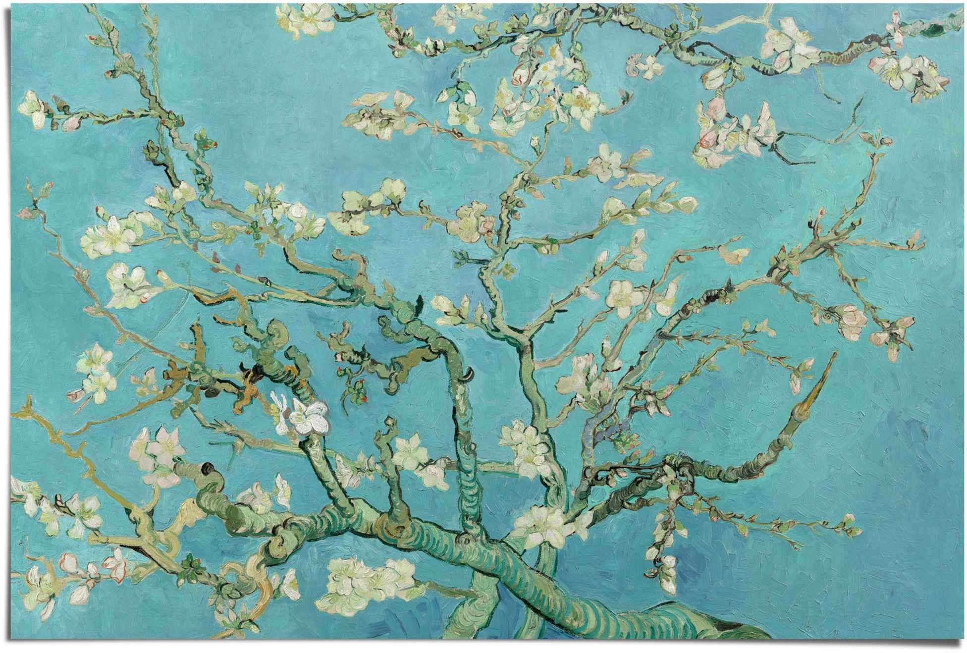 Reinders Poster "Poster Mandelblüte Vincent van Gogh" Blumen 1 Stk. tlg. günstig online kaufen
