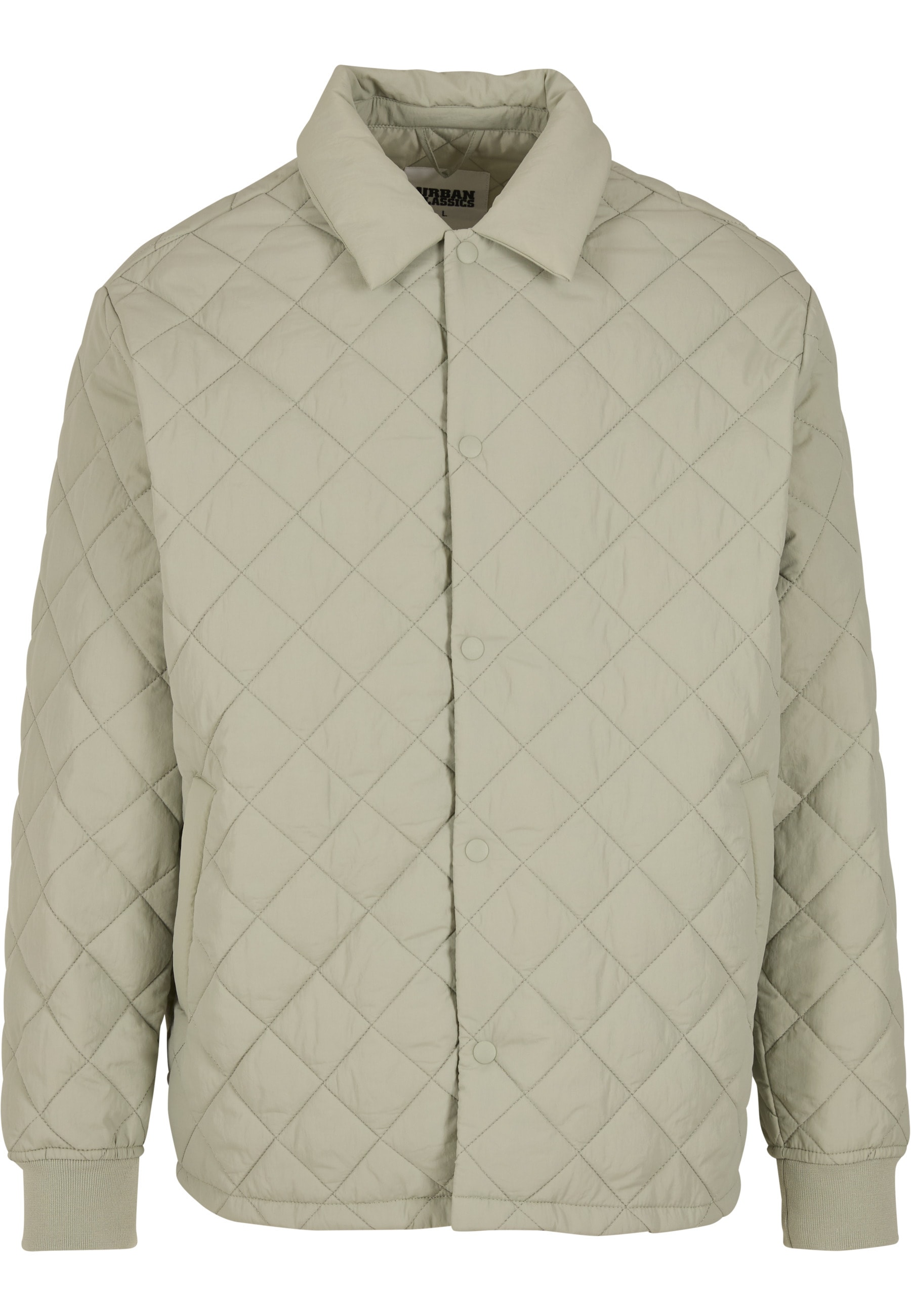 URBAN CLASSICS Allwetterjacke "Urban Classics Quilted Overshirt" 1 Stk. tlg günstig online kaufen