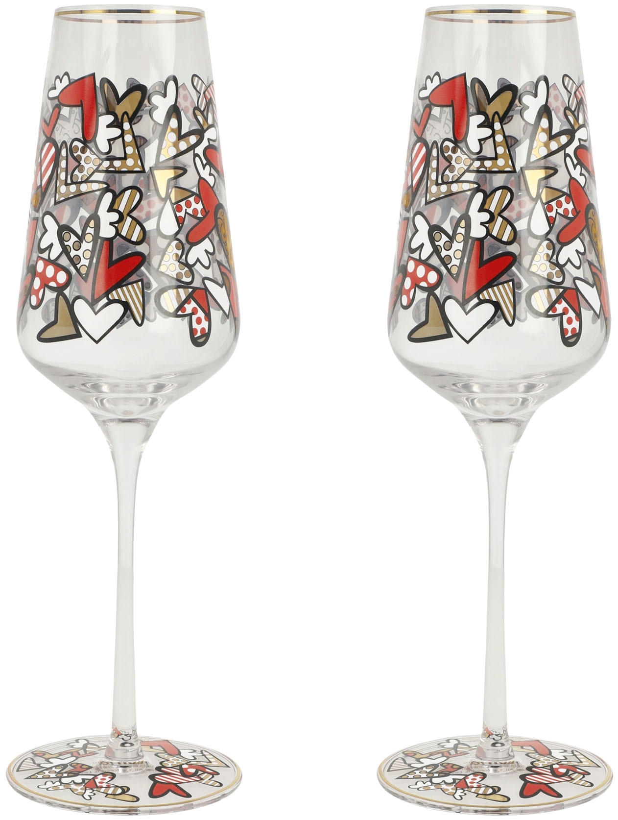 Goebel Sektglas »Sektglas Britto- All We Need Is Love«