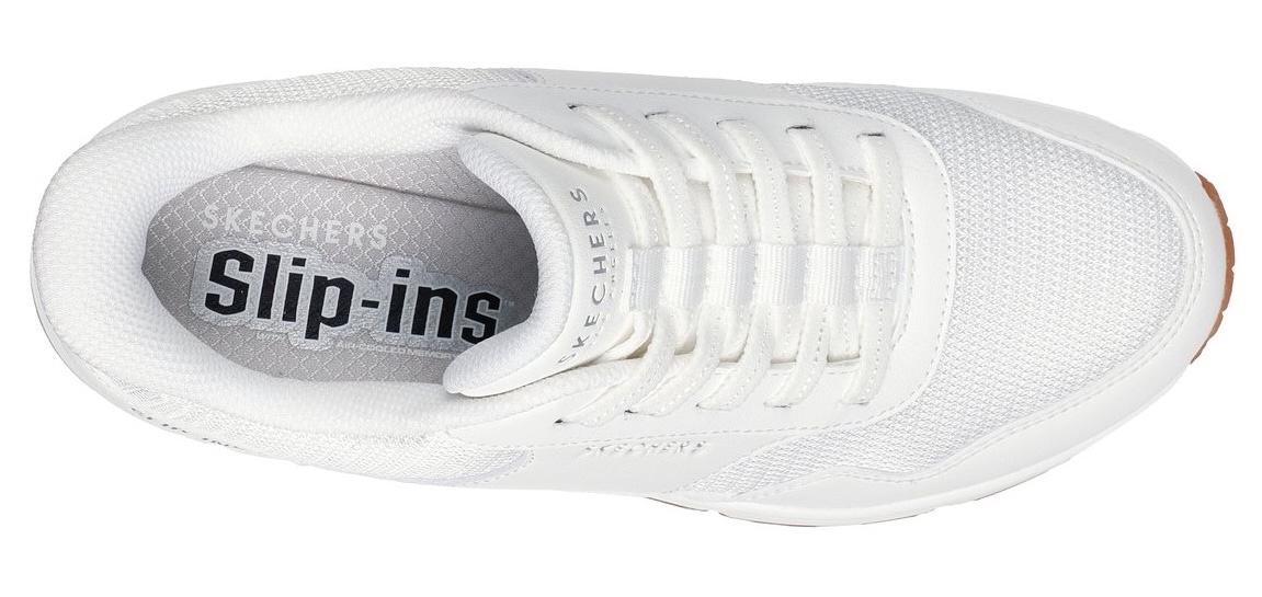 Skechers Slip-On Sneaker »UNO-SIMPLIFIED SLIP-IN«, Keilsneaker, Slipper mit integrierter Slip-Ins Technologie