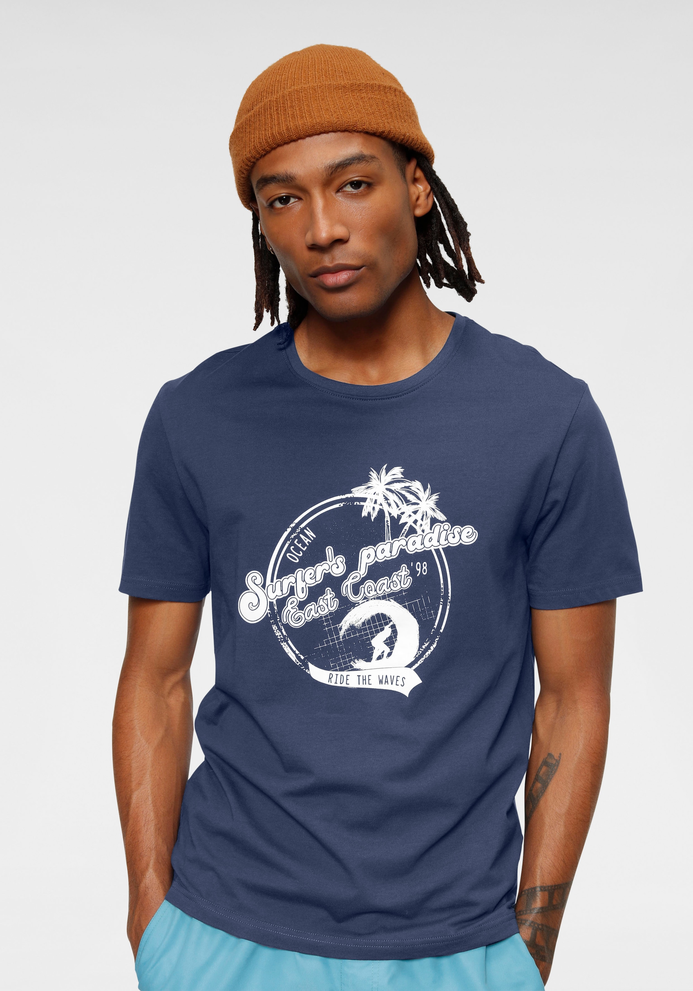 | für (Packung, 2er-Pack) ▷ T-Shirt T-Shirts«, Ocean »Essentials BAUR Sportswear