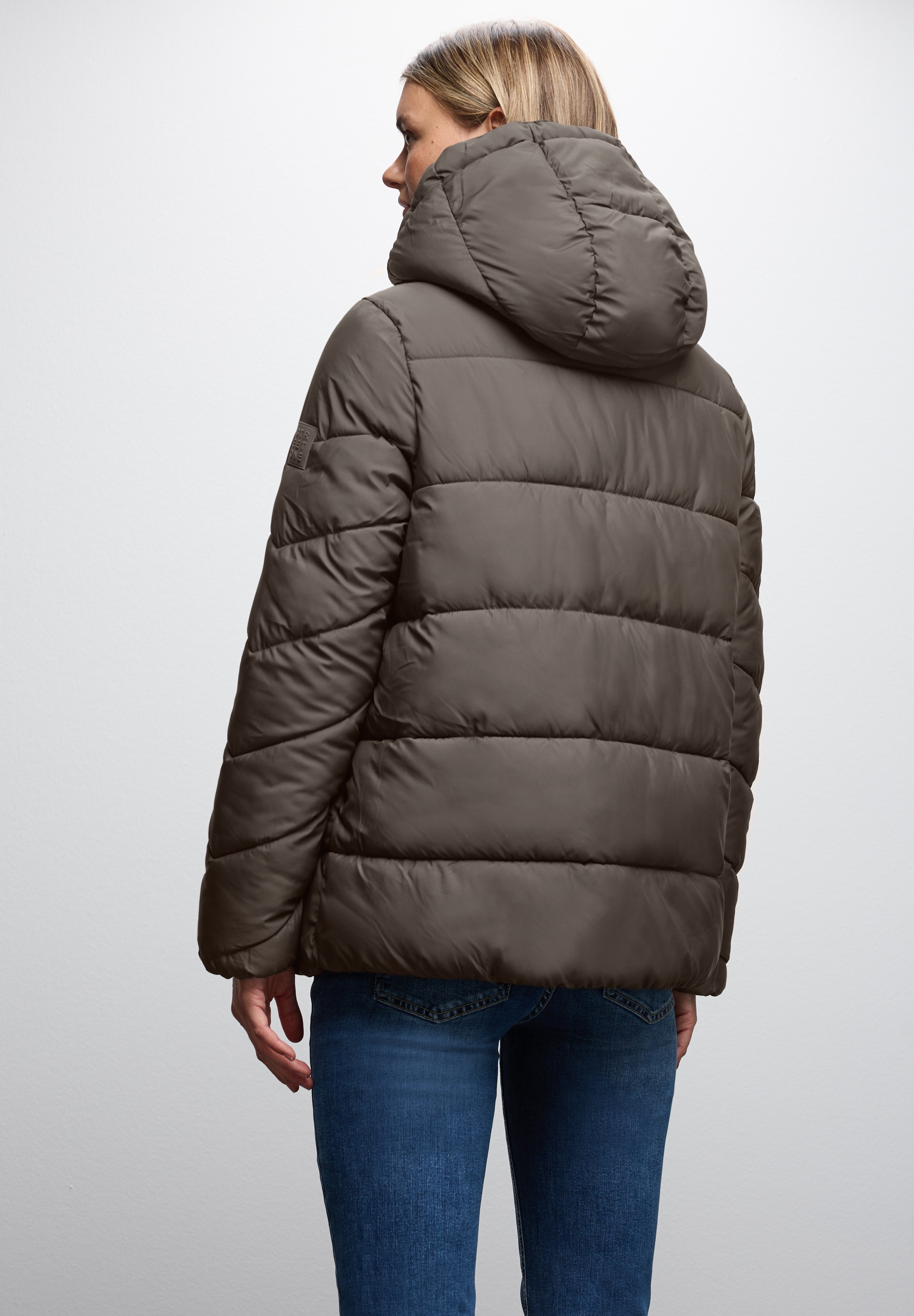 STREET ONE Steppjacke, mit Kapuze, mit Kapuze