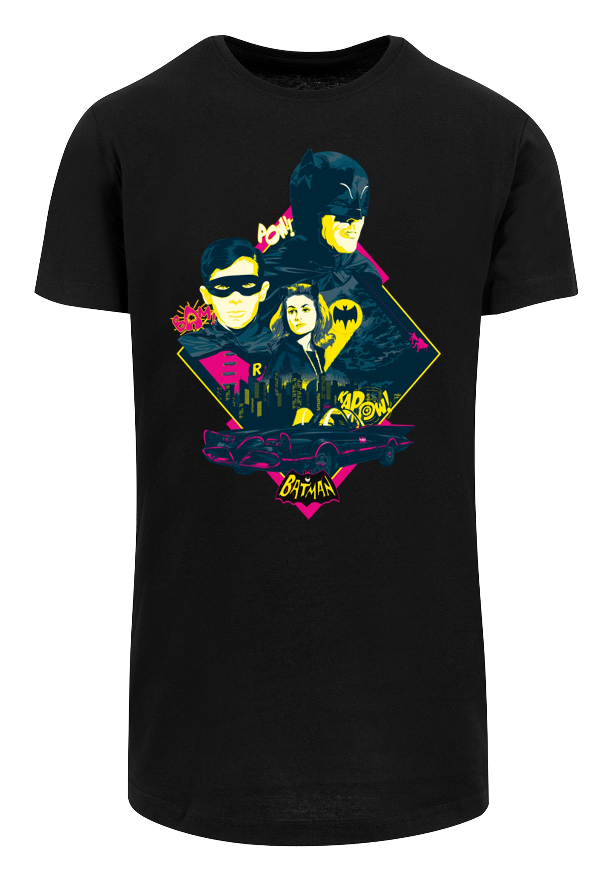 F4NT4STIC T-Shirt »DC Comics Superhelden Batman Character Pop Art«, Print
