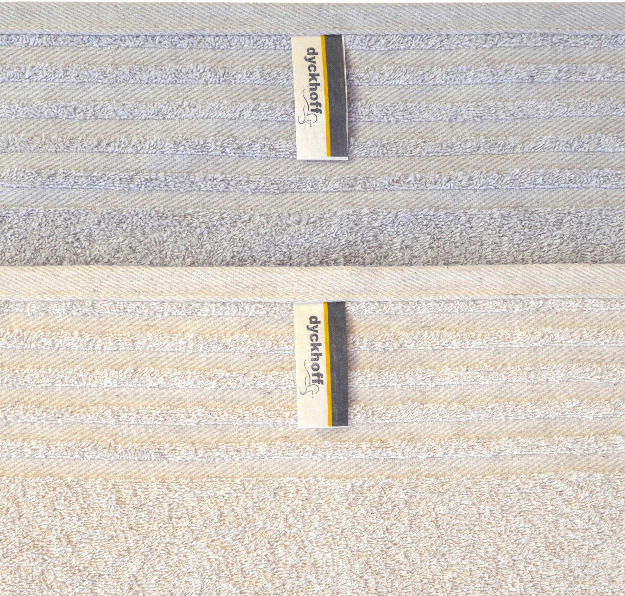 Dyckhoff Duschtuch »Deep Harmony Energy«, (1 St., Badetuch 70 x 140 cm), 15% Hanf