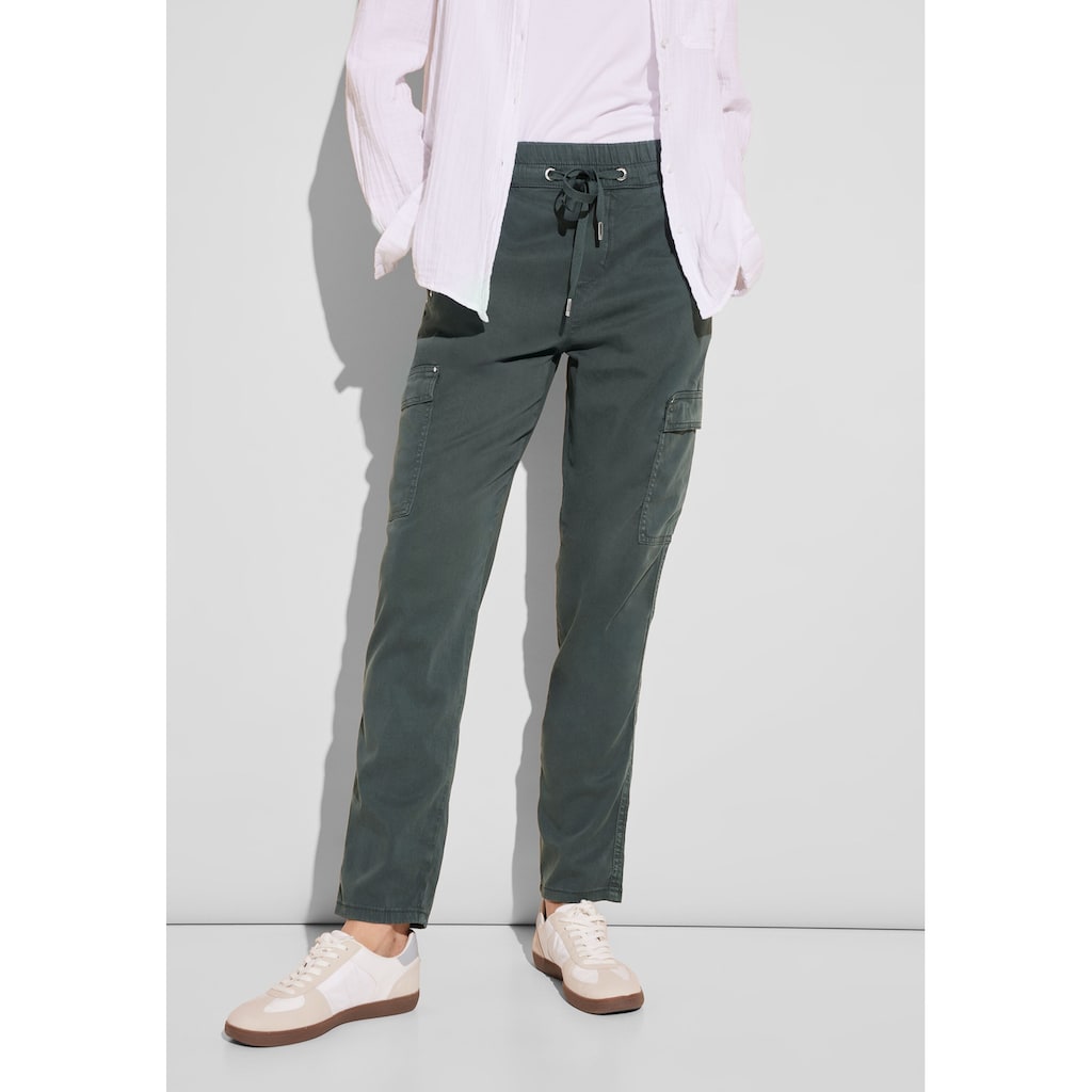 STREET ONE Cargohose, Middle Waist